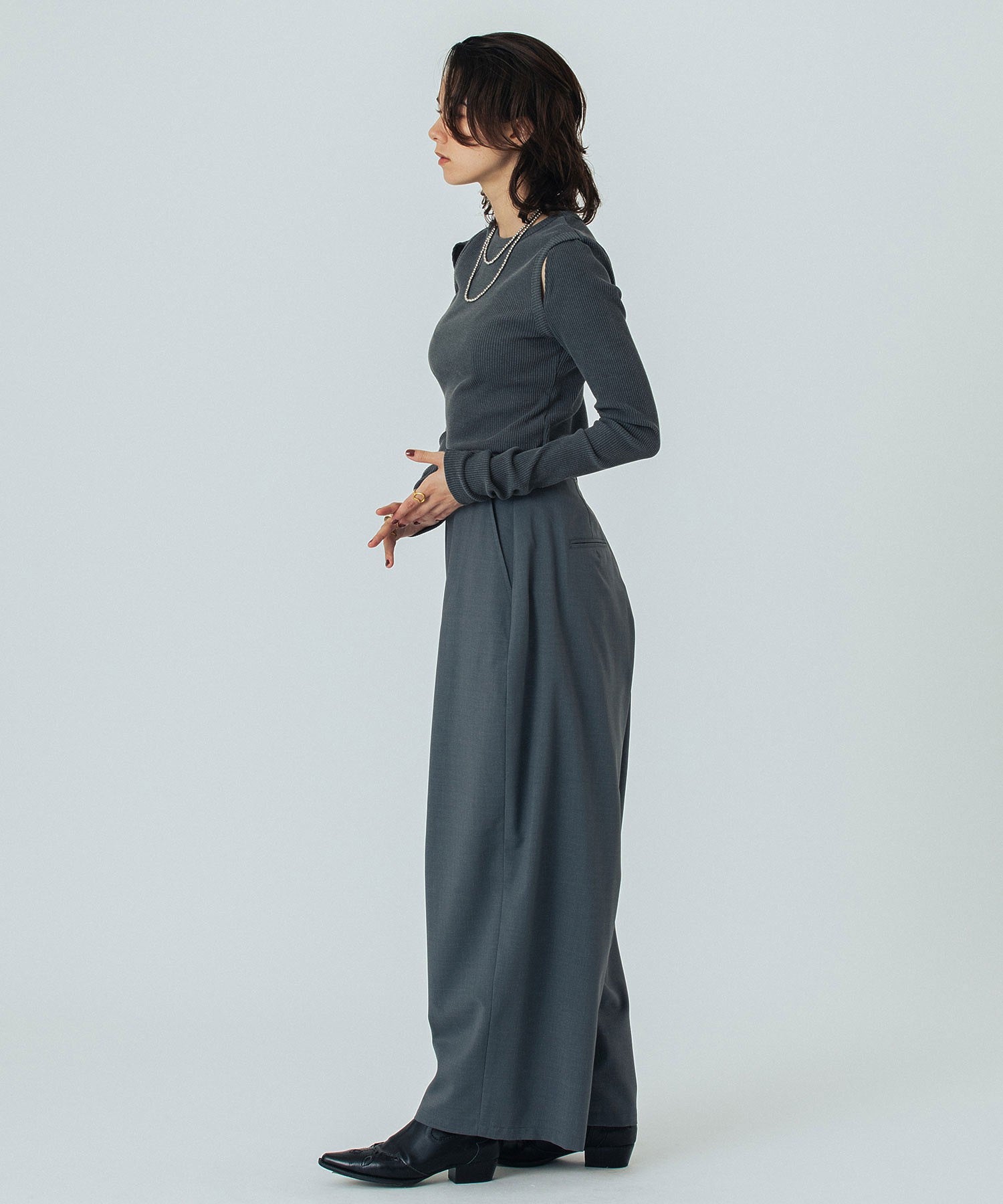 model:172cm 着用サイズ:M