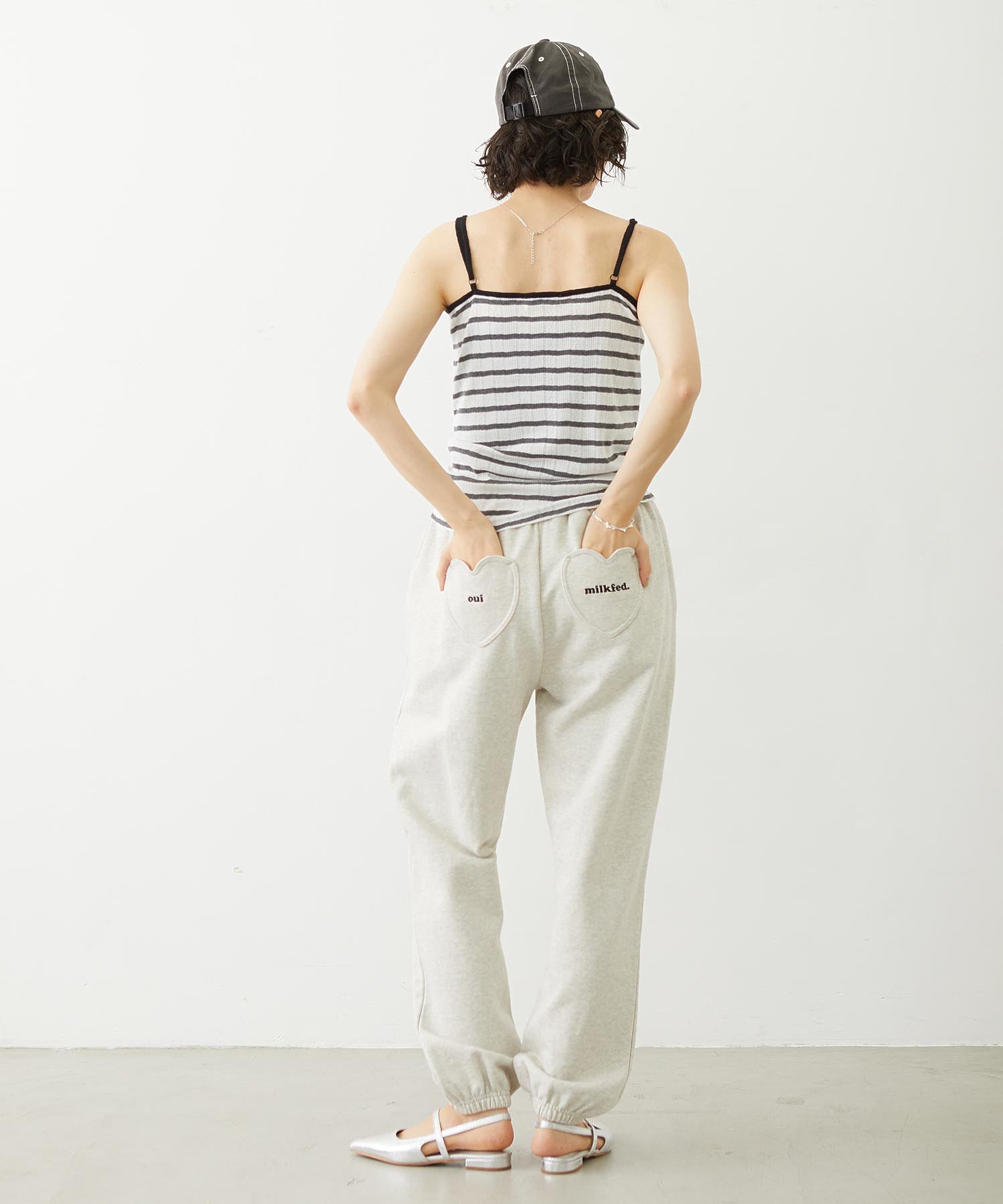 HEART POCKET SWEATPANTS