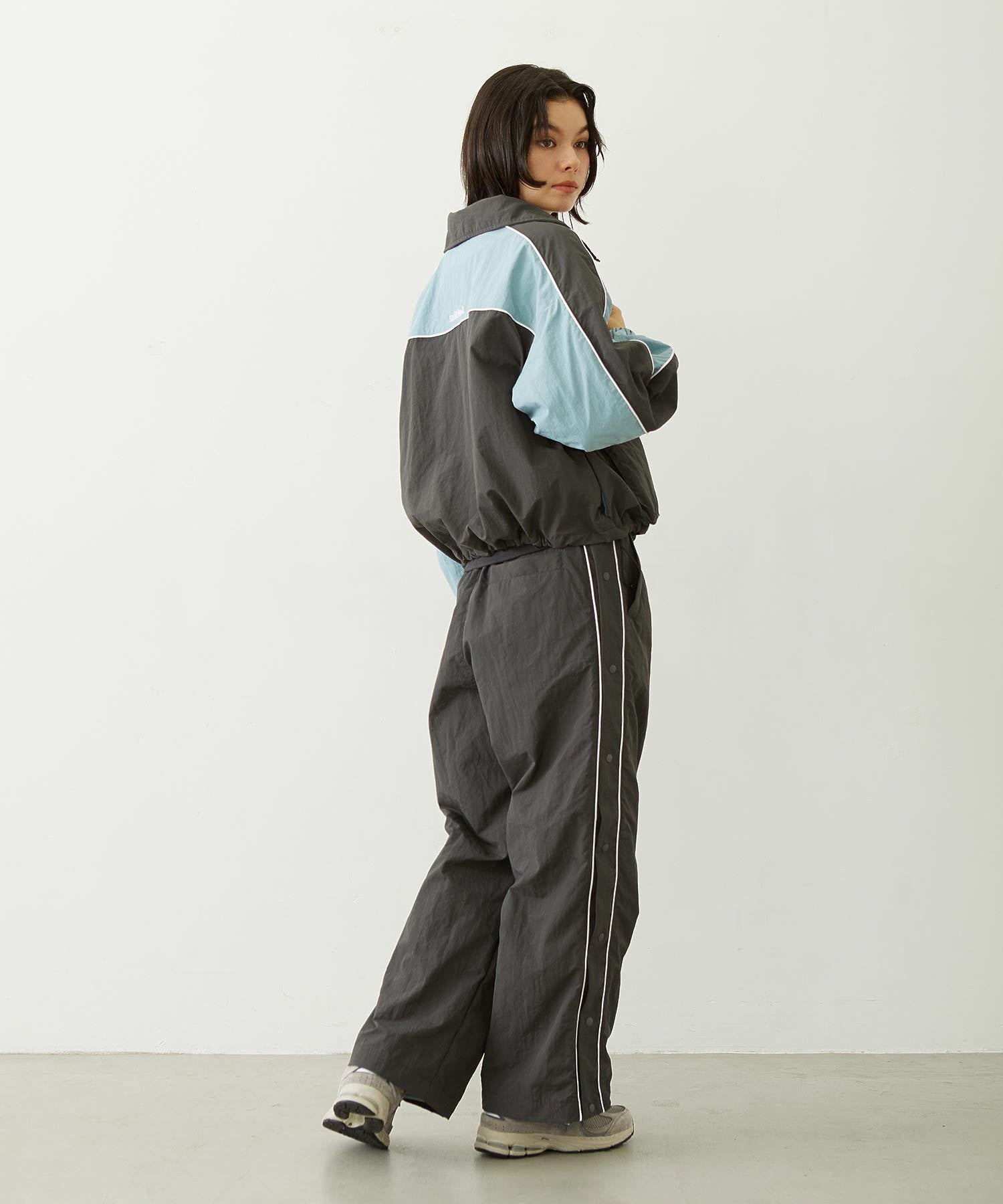 CUTOUT LOGO TRACK PANTS