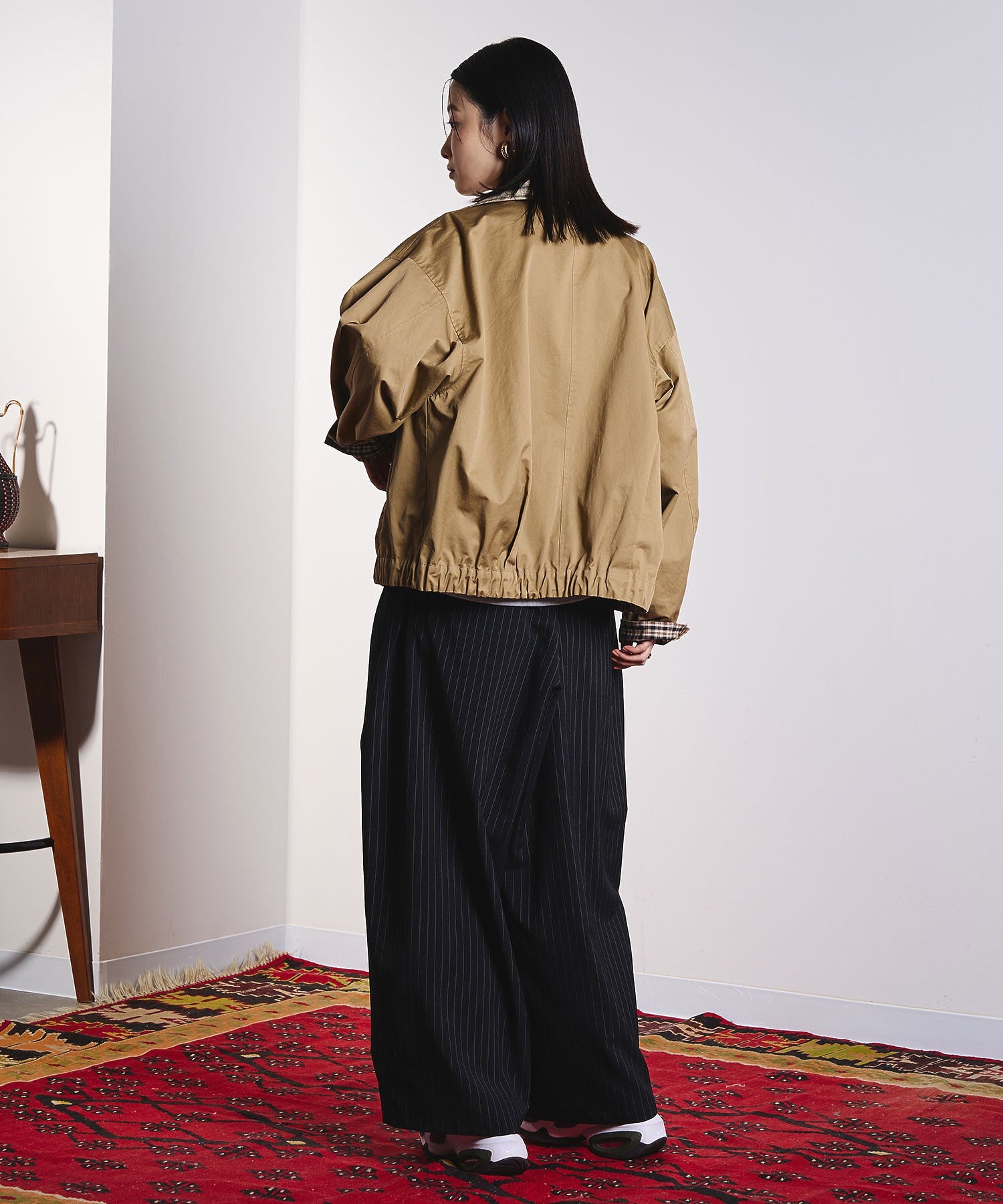 model:169cm 着用サイズ:M