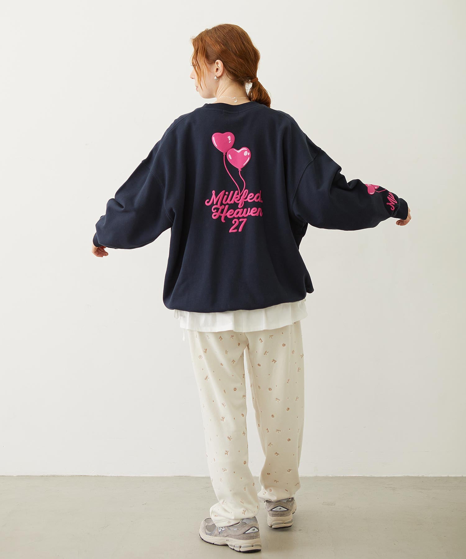 HEART BALLOON SWEAT TOP
