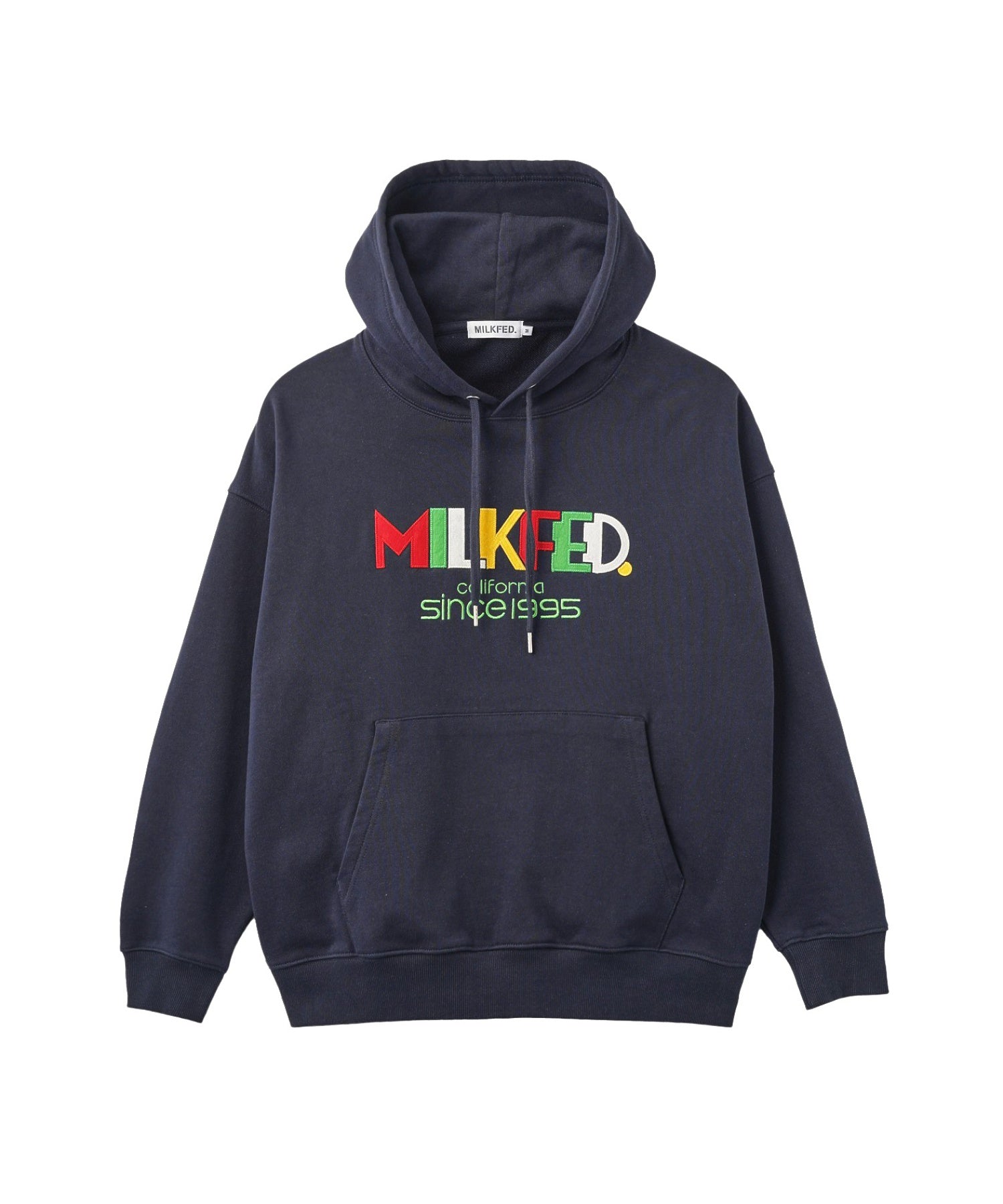 RETRO LOGO FELT PATCH SWEAT HOODIE