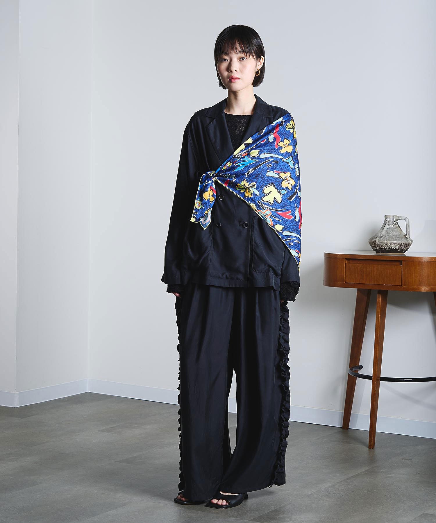 model:168cm 着用サイズ:S