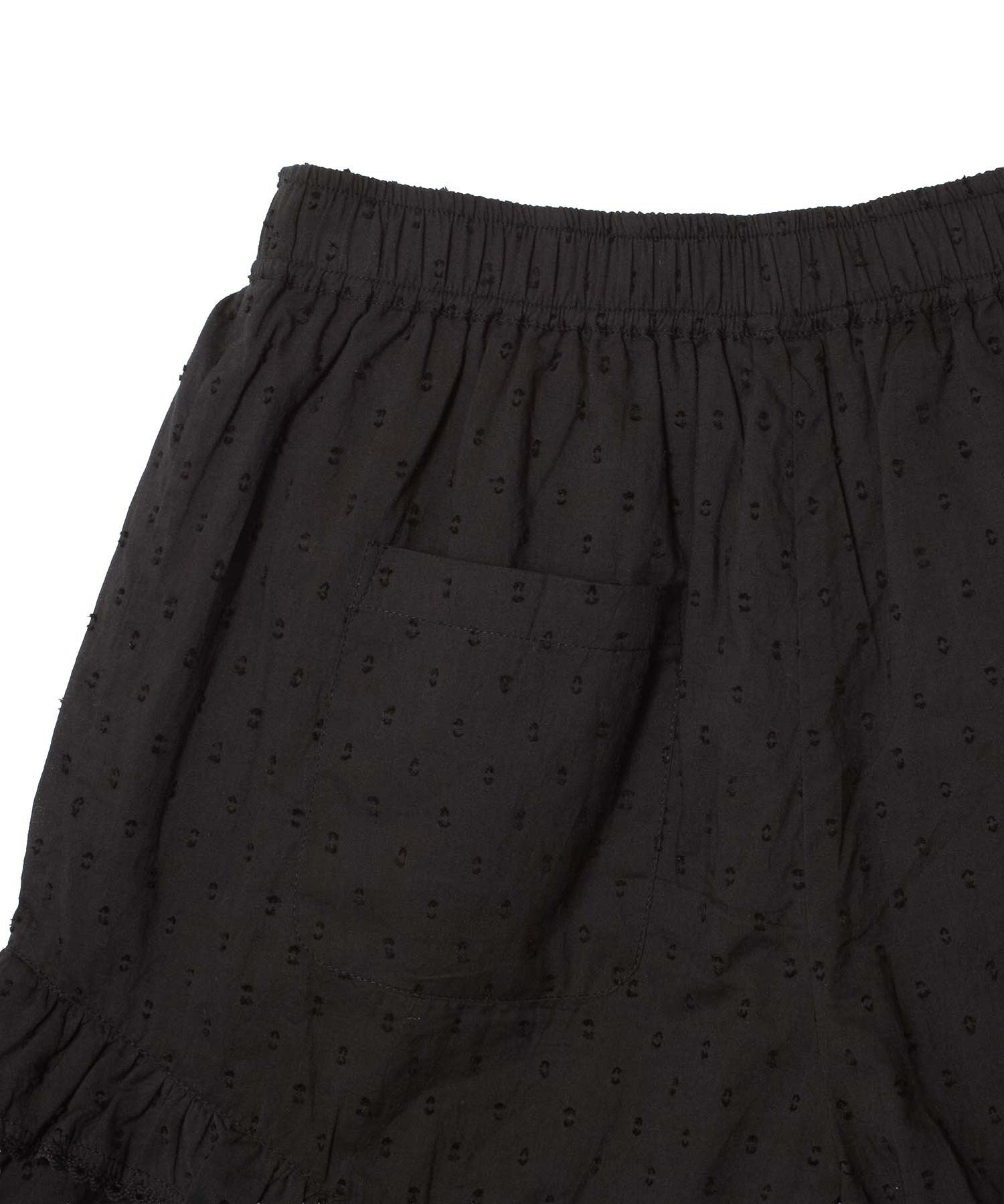 LACE RUFFLE SHORT