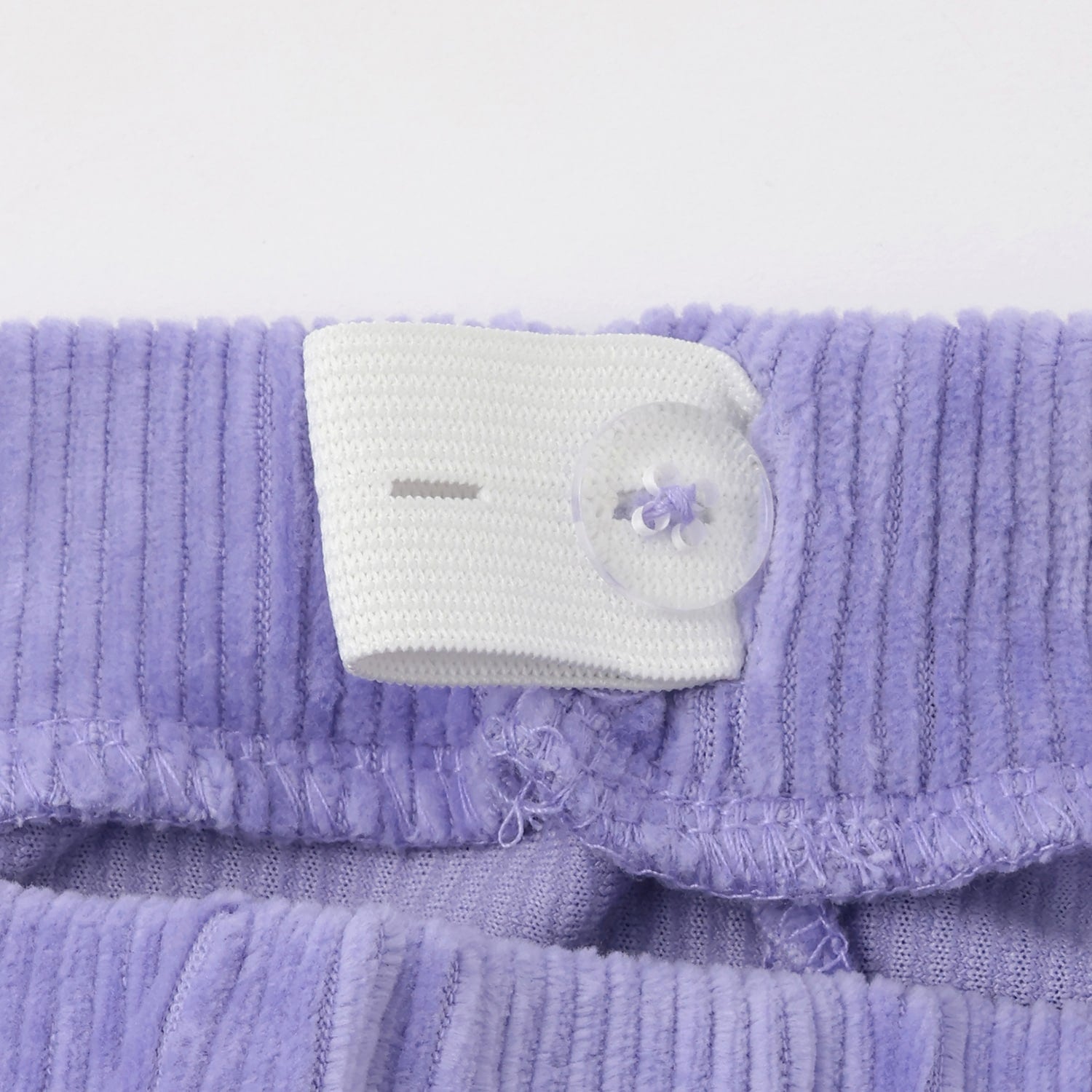 コーデュロイ調スリットフレアレギンス