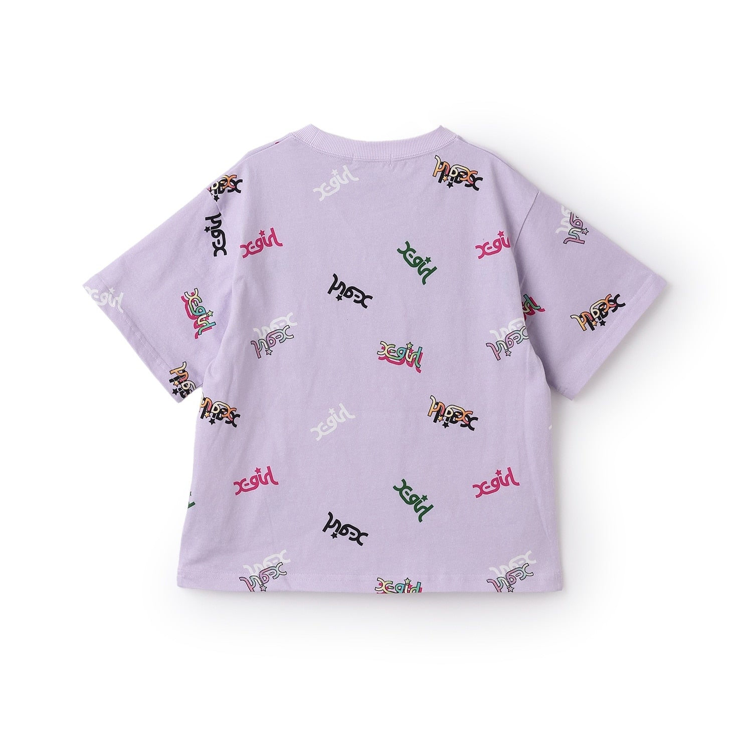 ミルズロゴ総柄半袖Tシャツ