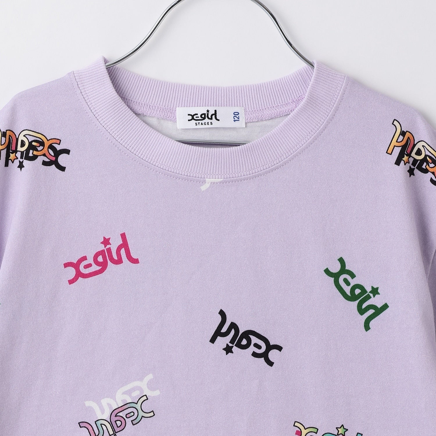 ミルズロゴ総柄半袖Tシャツ