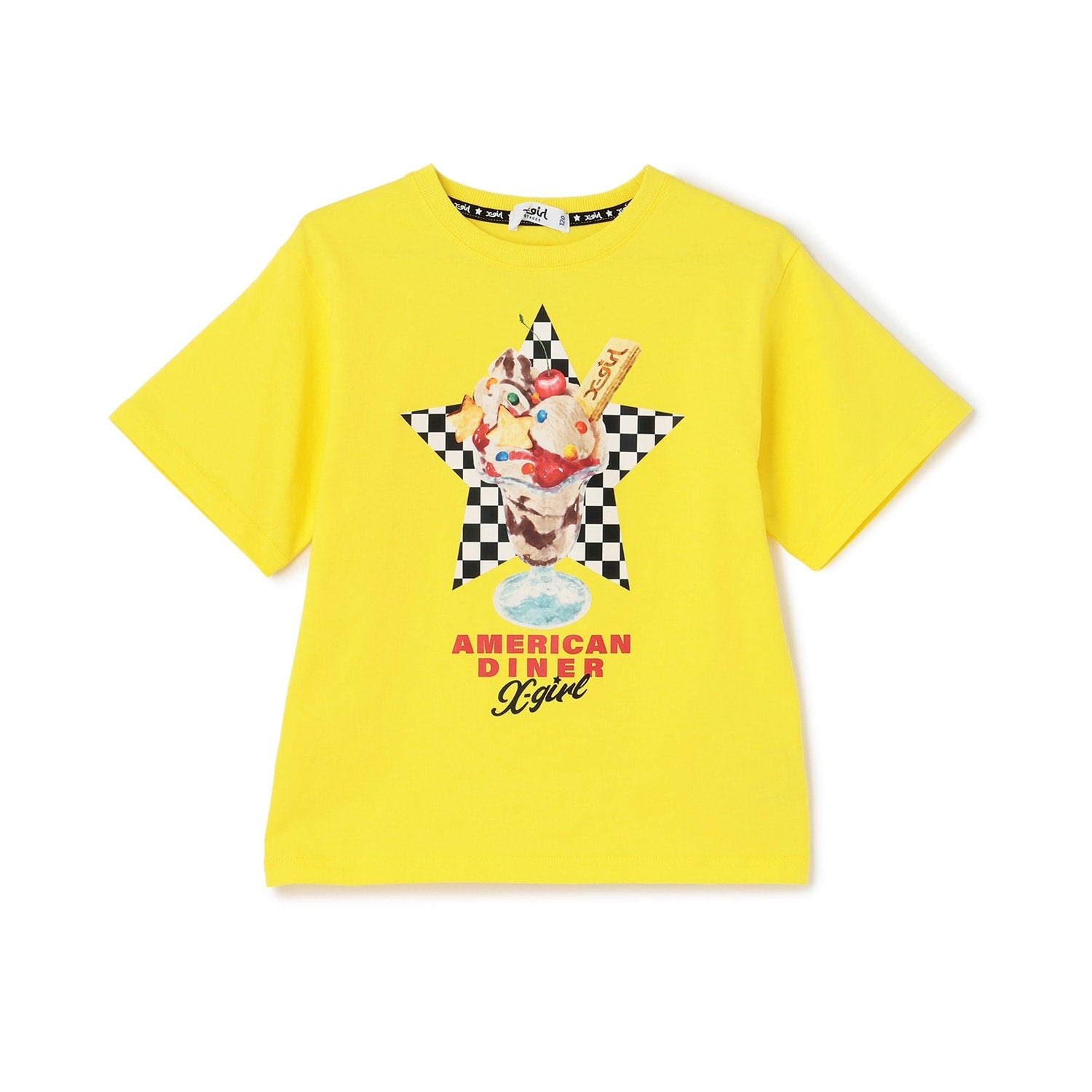 【人気商品再入荷】ダイナーパフェプリント半袖Tシャツ