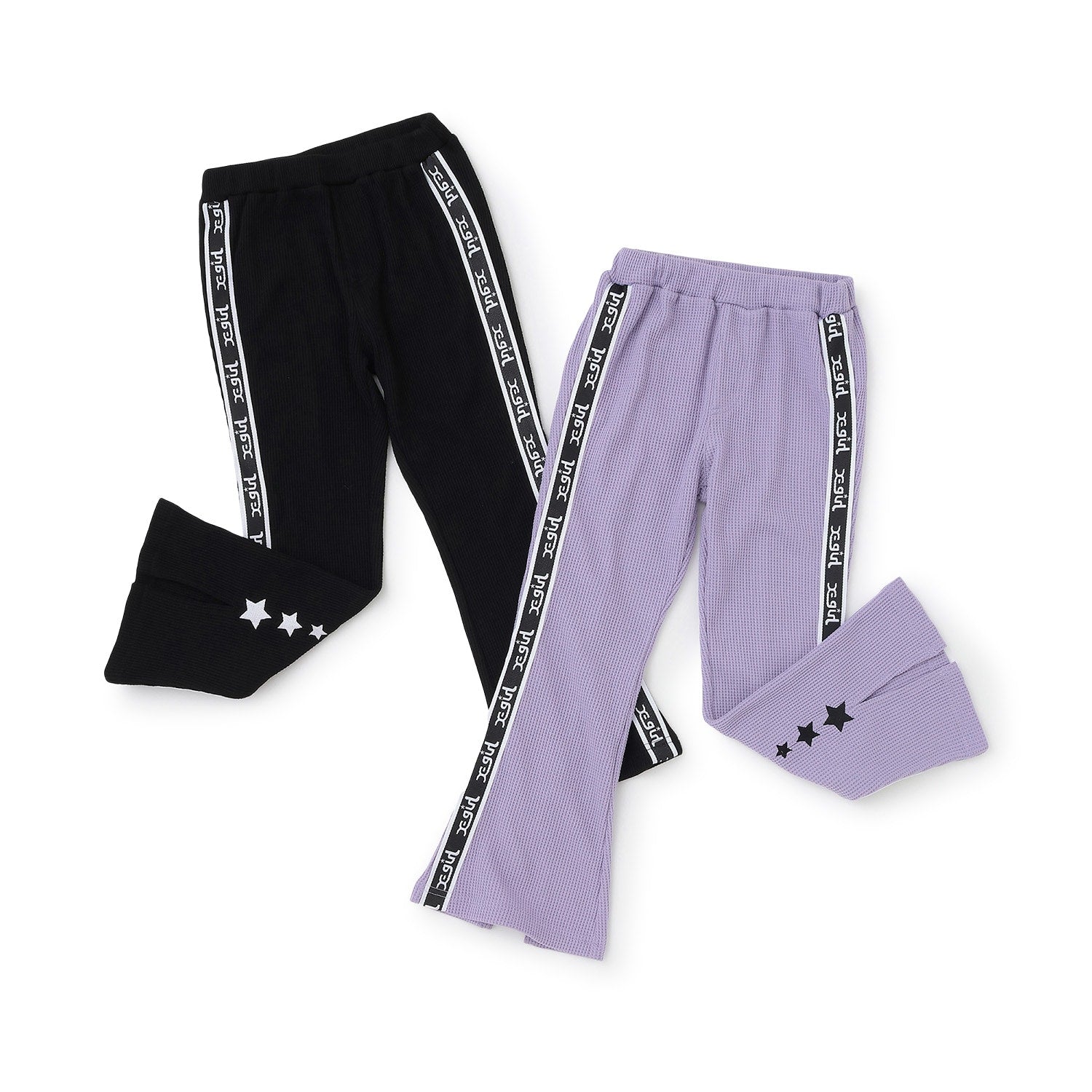 【人気商品再入荷】バックスリットフレアレギンス