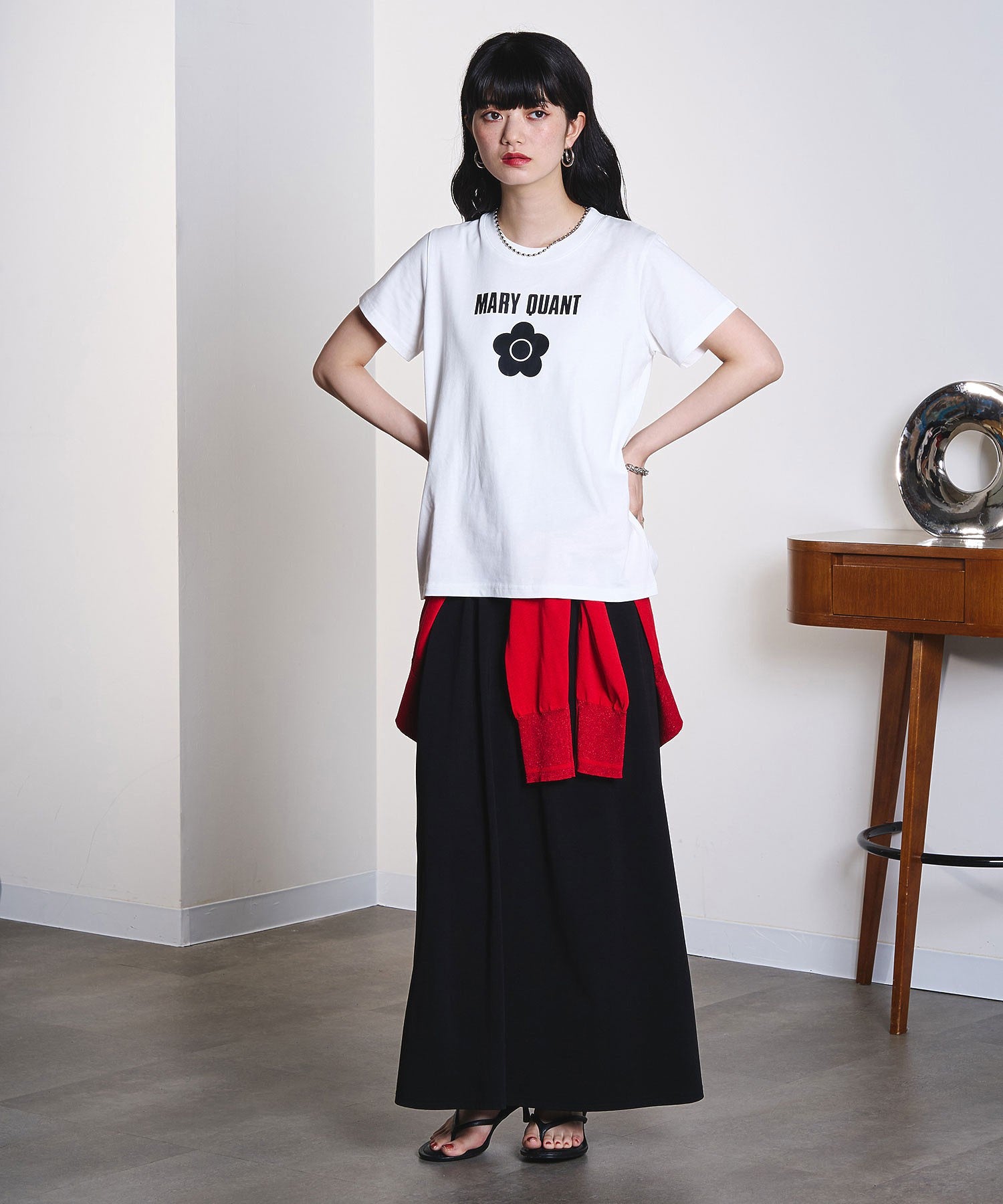 model:163cm 着用サイズ:M