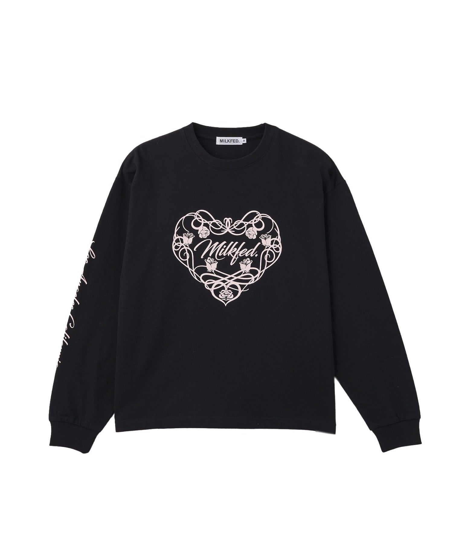 HEART AND ROSE L/S TEE