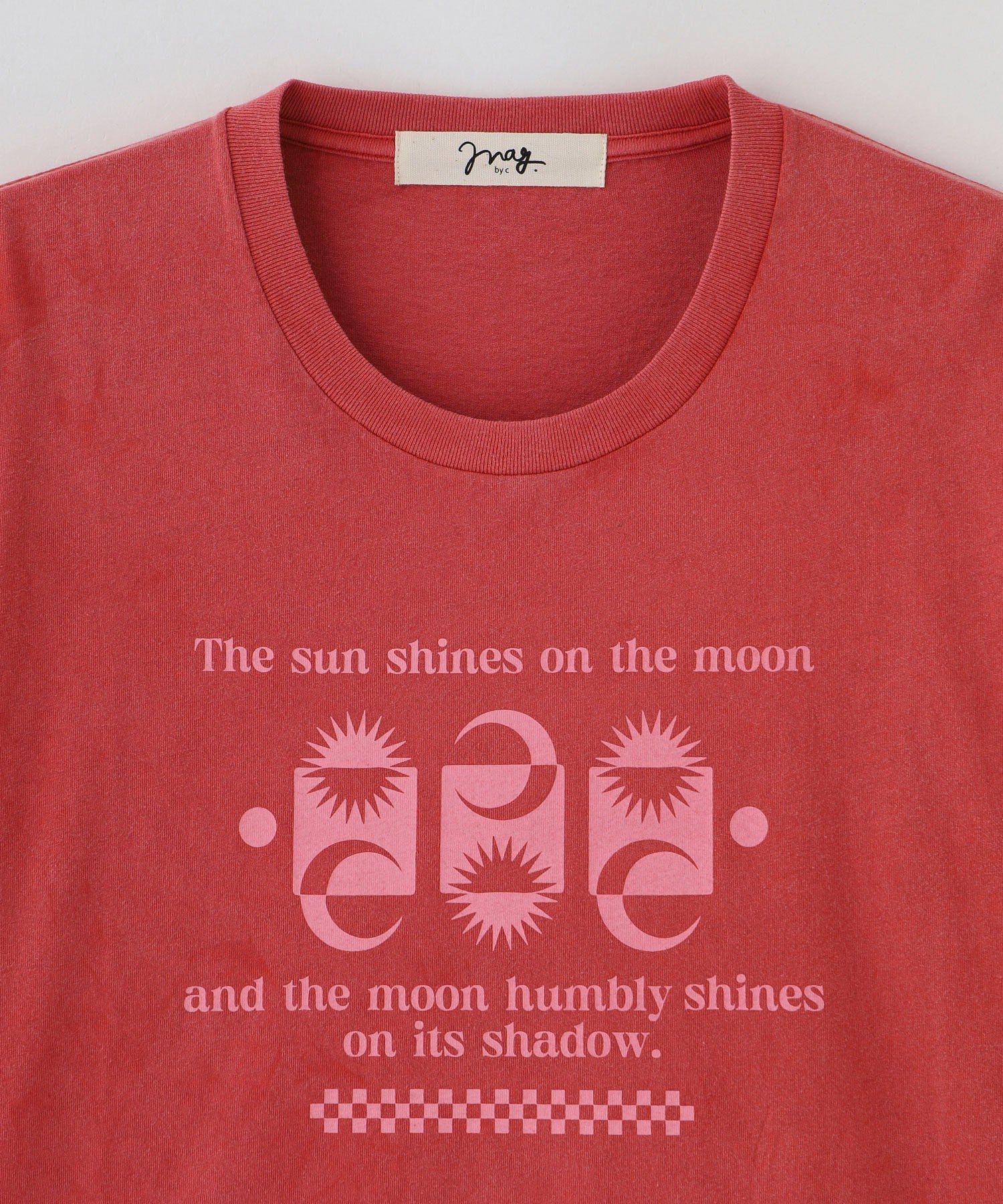 mag.by c/SUN&MOON S/S TEE