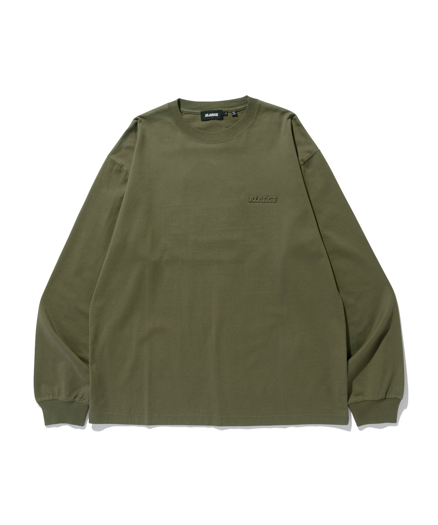 EMBOSSED SLANTED OG L/S TEE