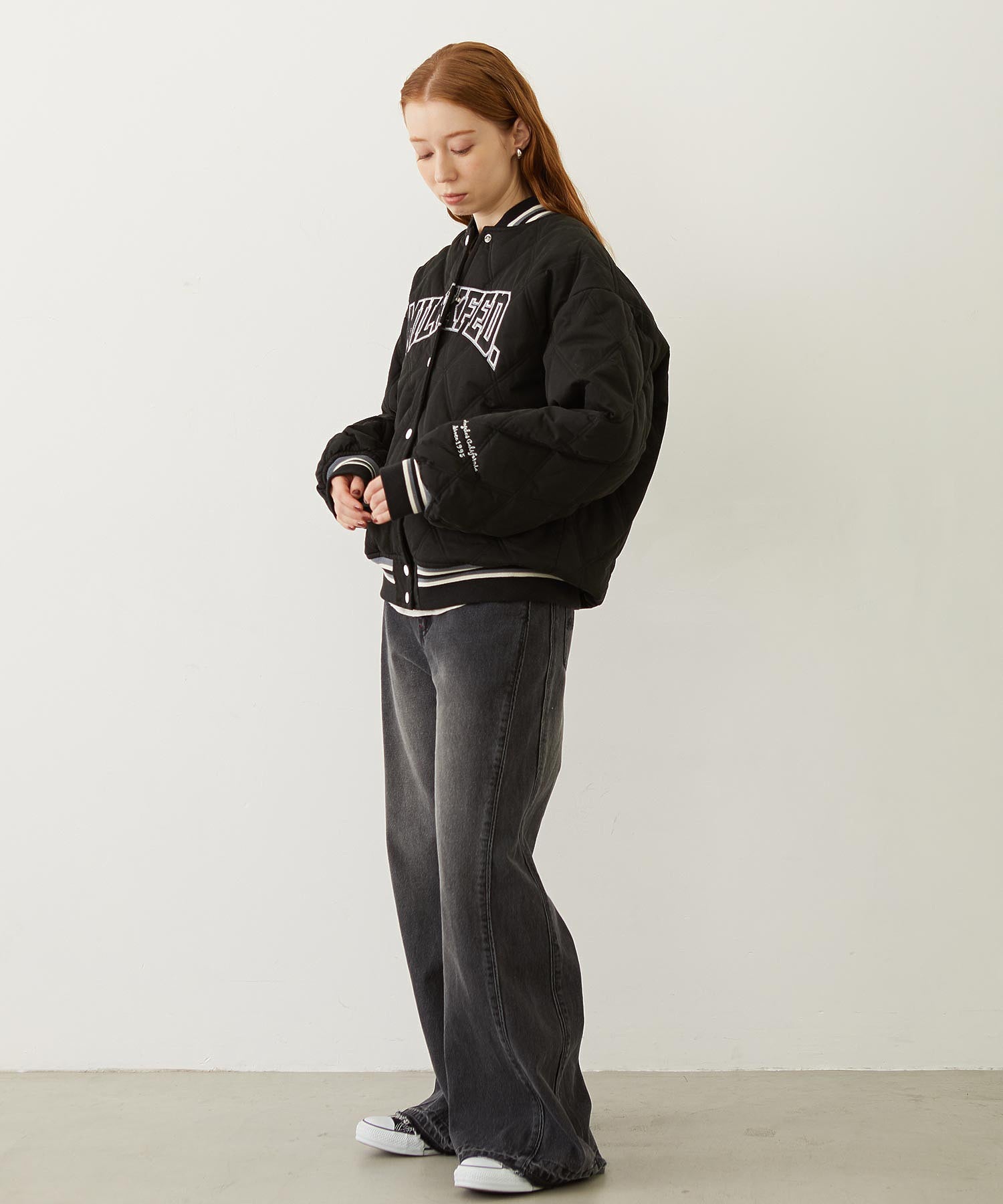 FLARED DENIM PANTS
