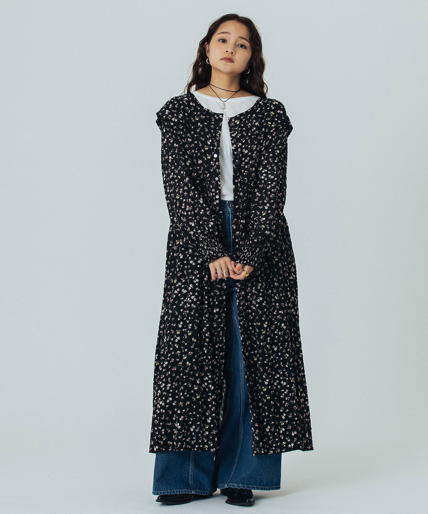 model:160cm 着用サイズ:ONE SIZE