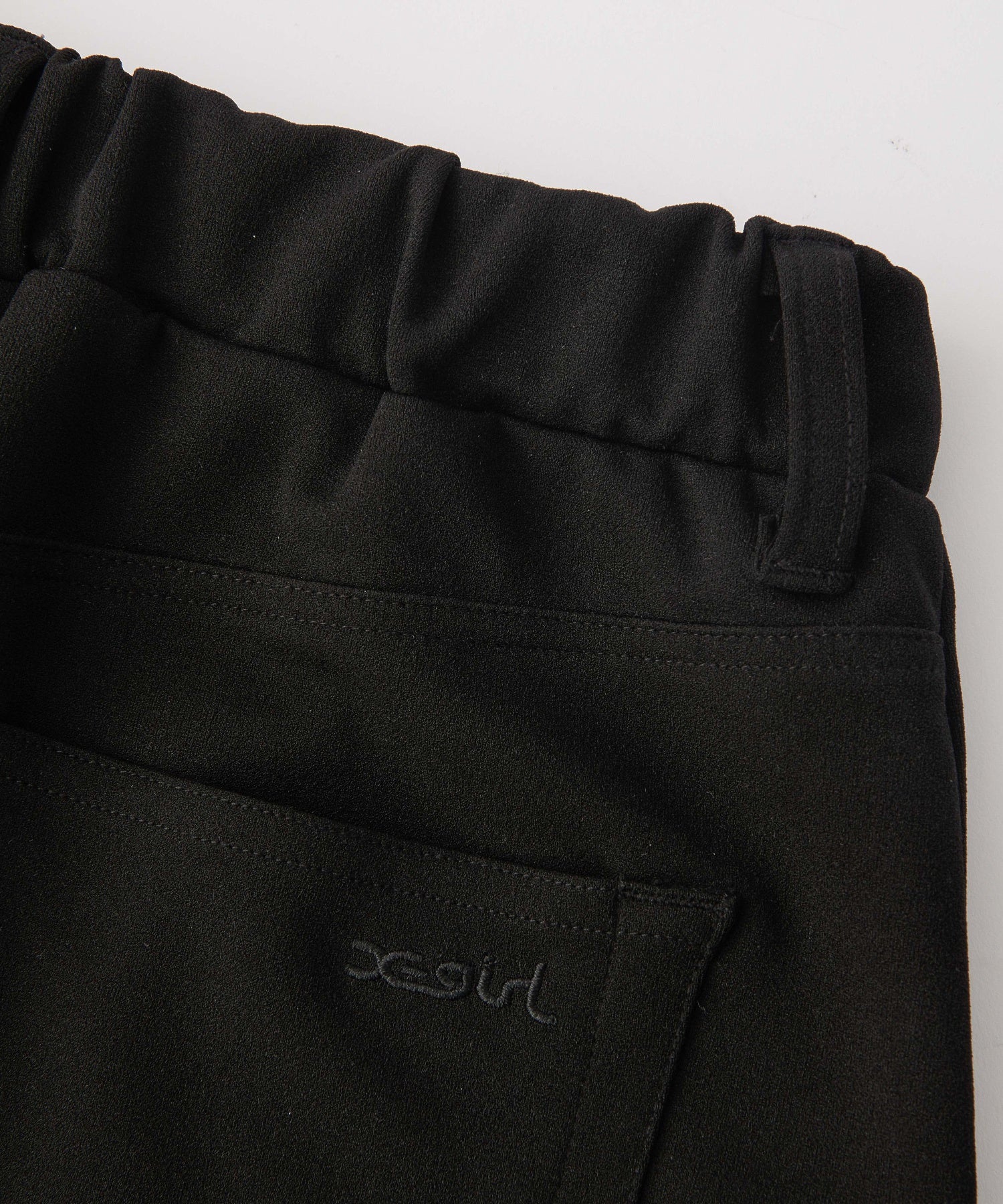 EASY MINI SKIRT AND PANTS LAYERED BOTTOM SET