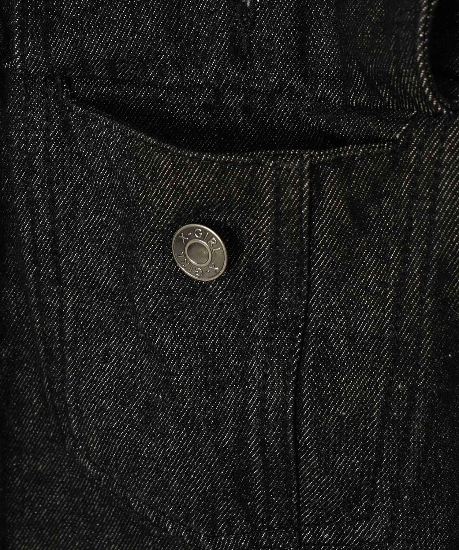 OVERDYED DENIM JACKET X-girl