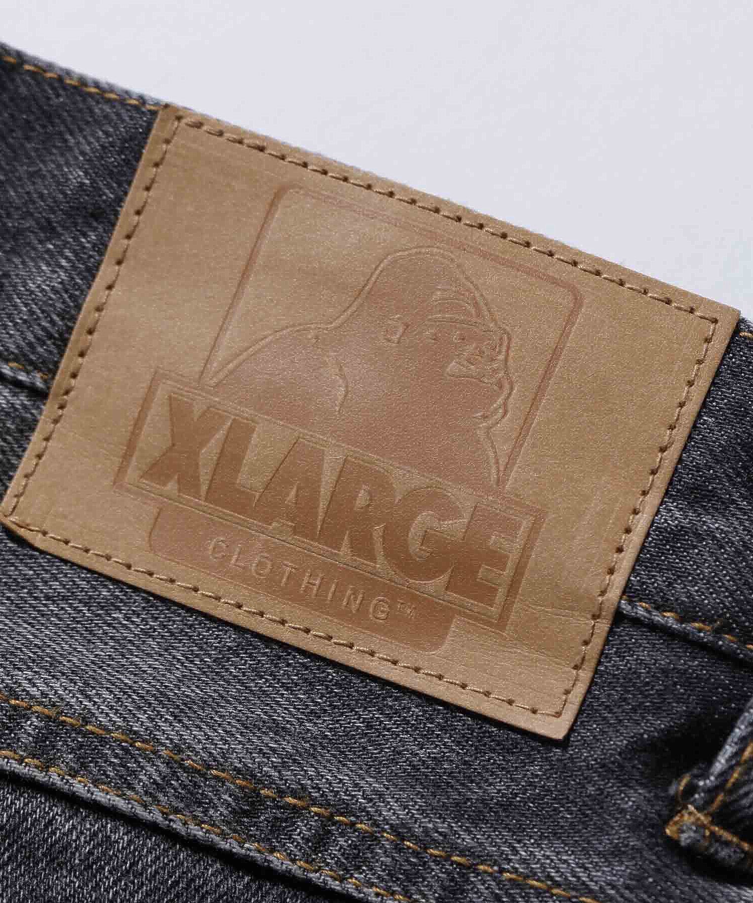 LA STITCH WIDE LEG DENIM PANTS