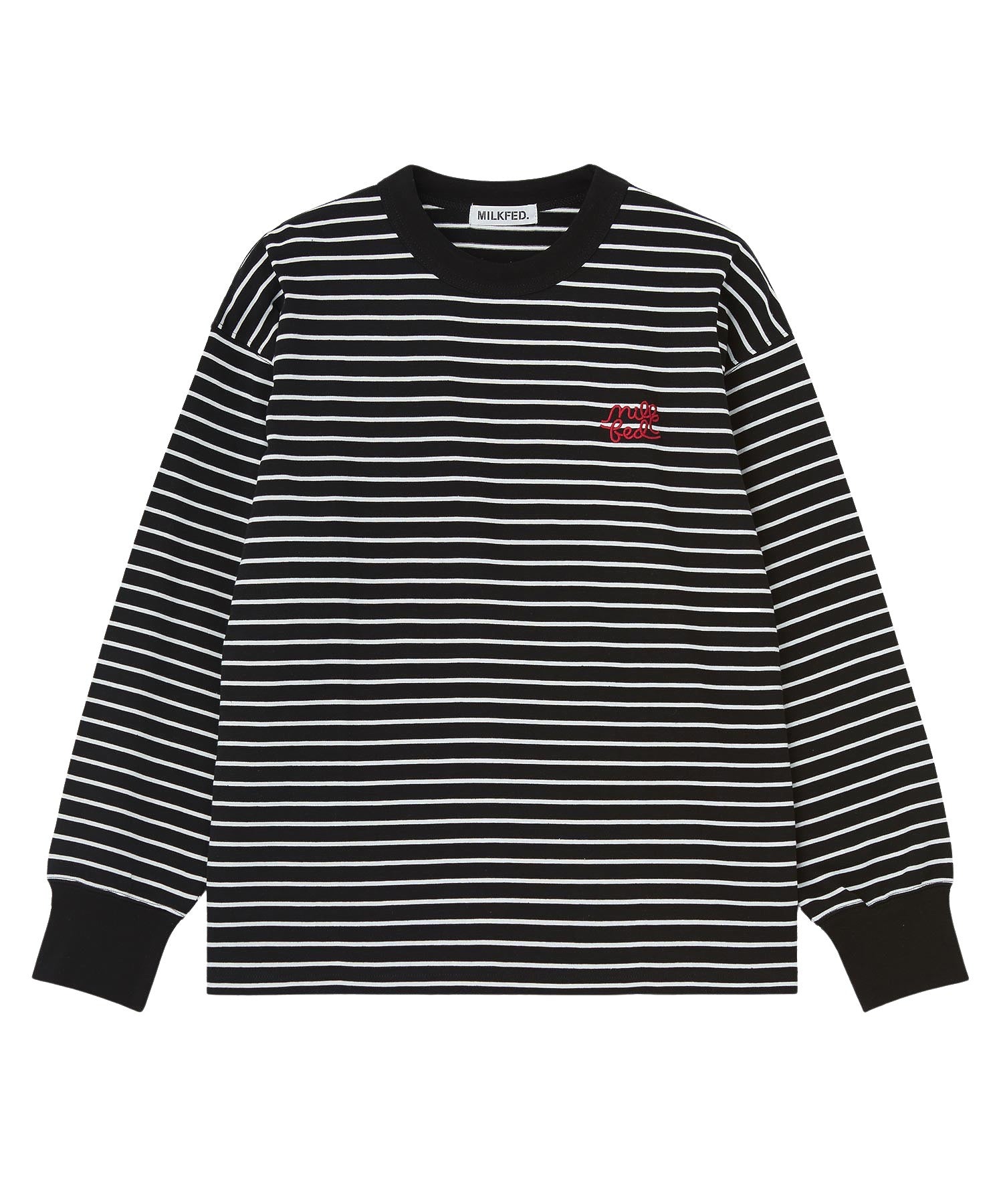 STRIPED L/S TOP