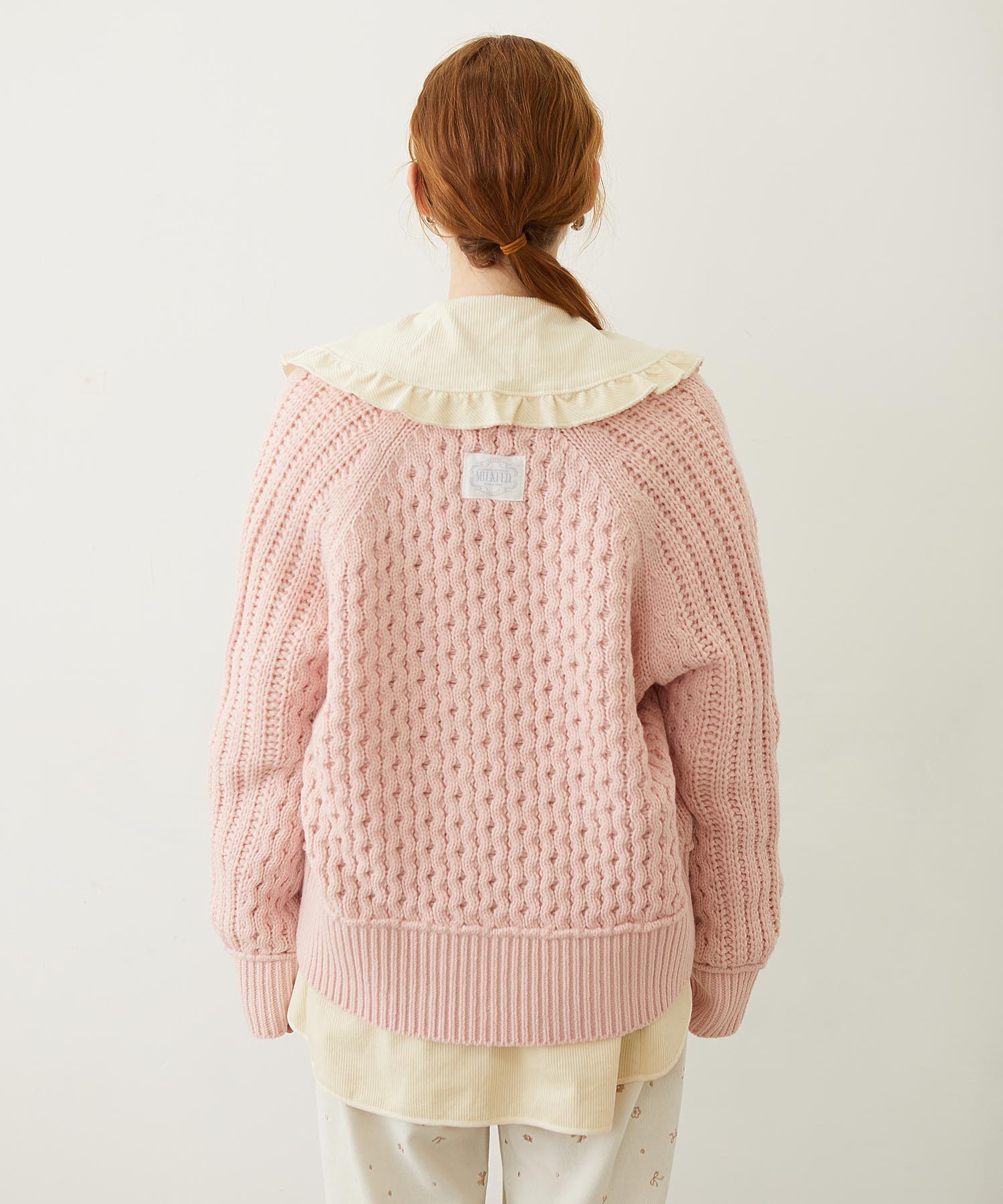CABLE KNIT CARDIGAN