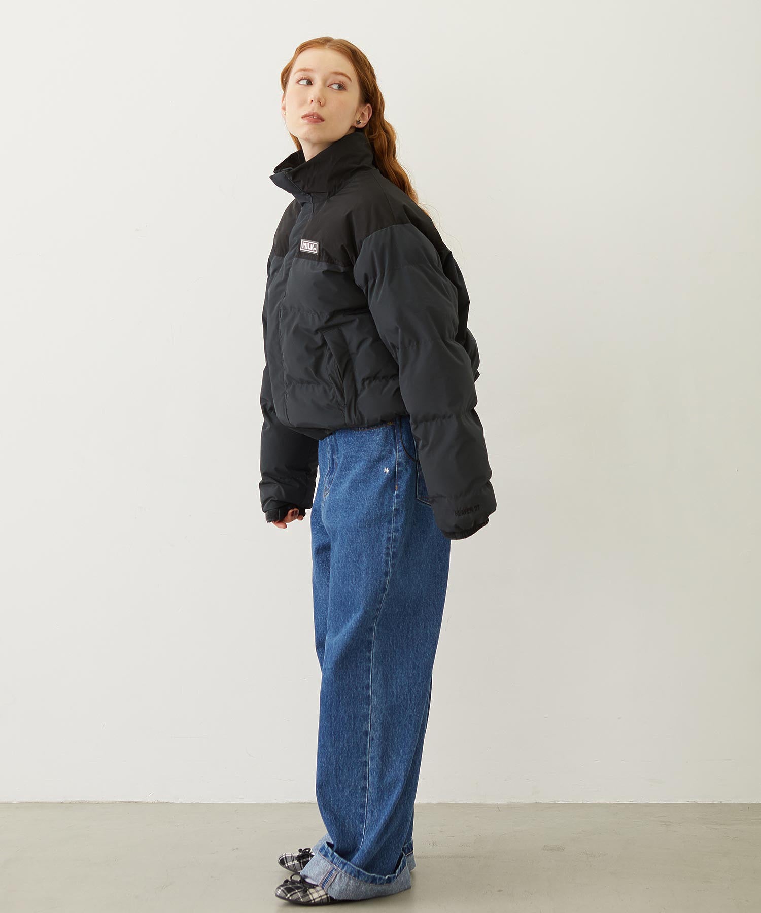 BAR PATCH PUFFER JACKET