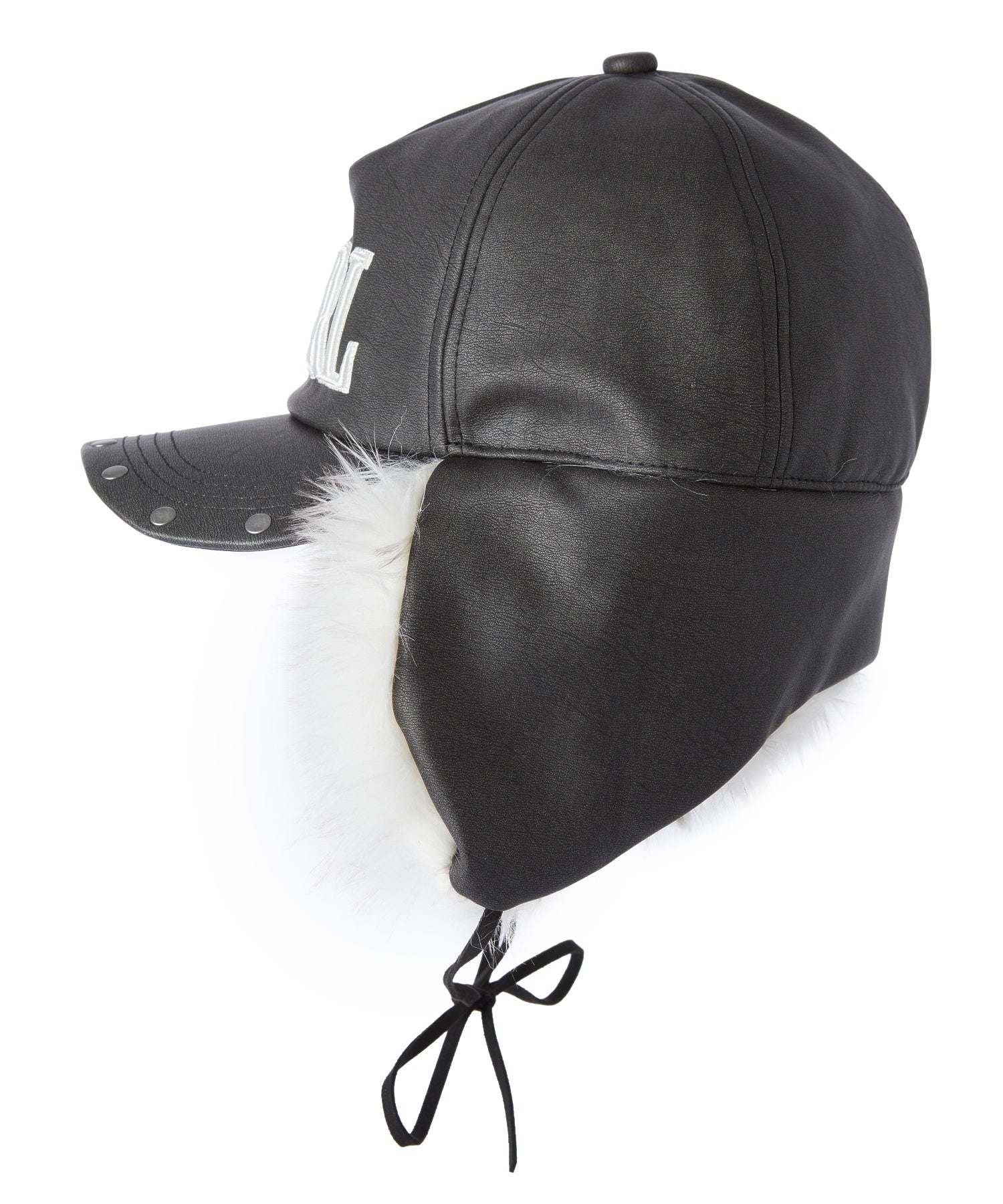 FAUX FUR EAR FLAP 5PANEL CAP