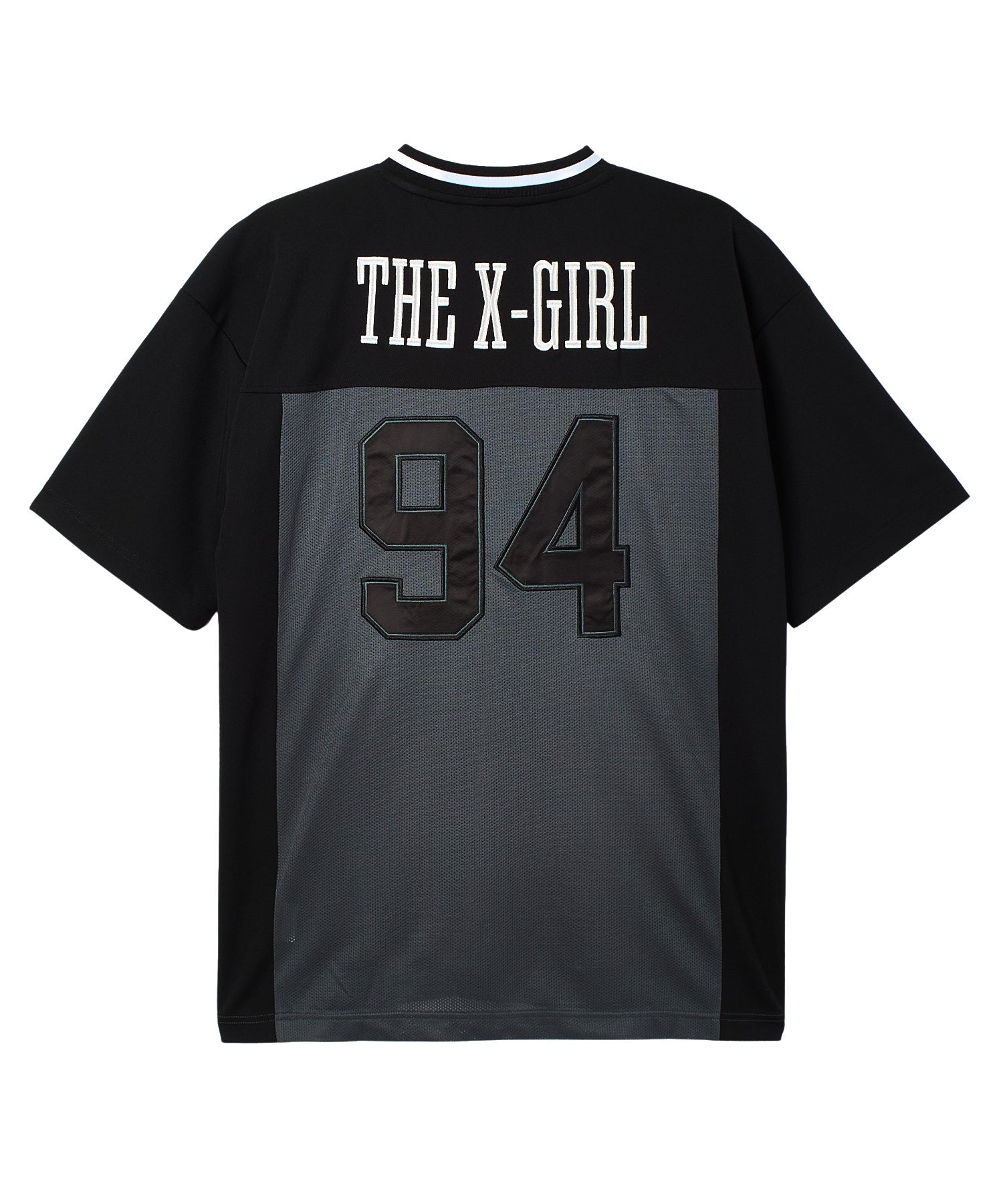 FACE LABEL FOOTBALL TEE DRESS