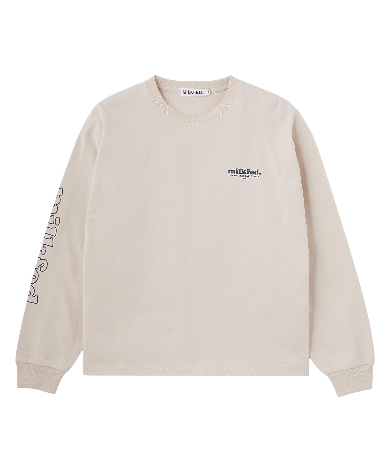 MILKFED. COOPER LOGO L/S TEE
