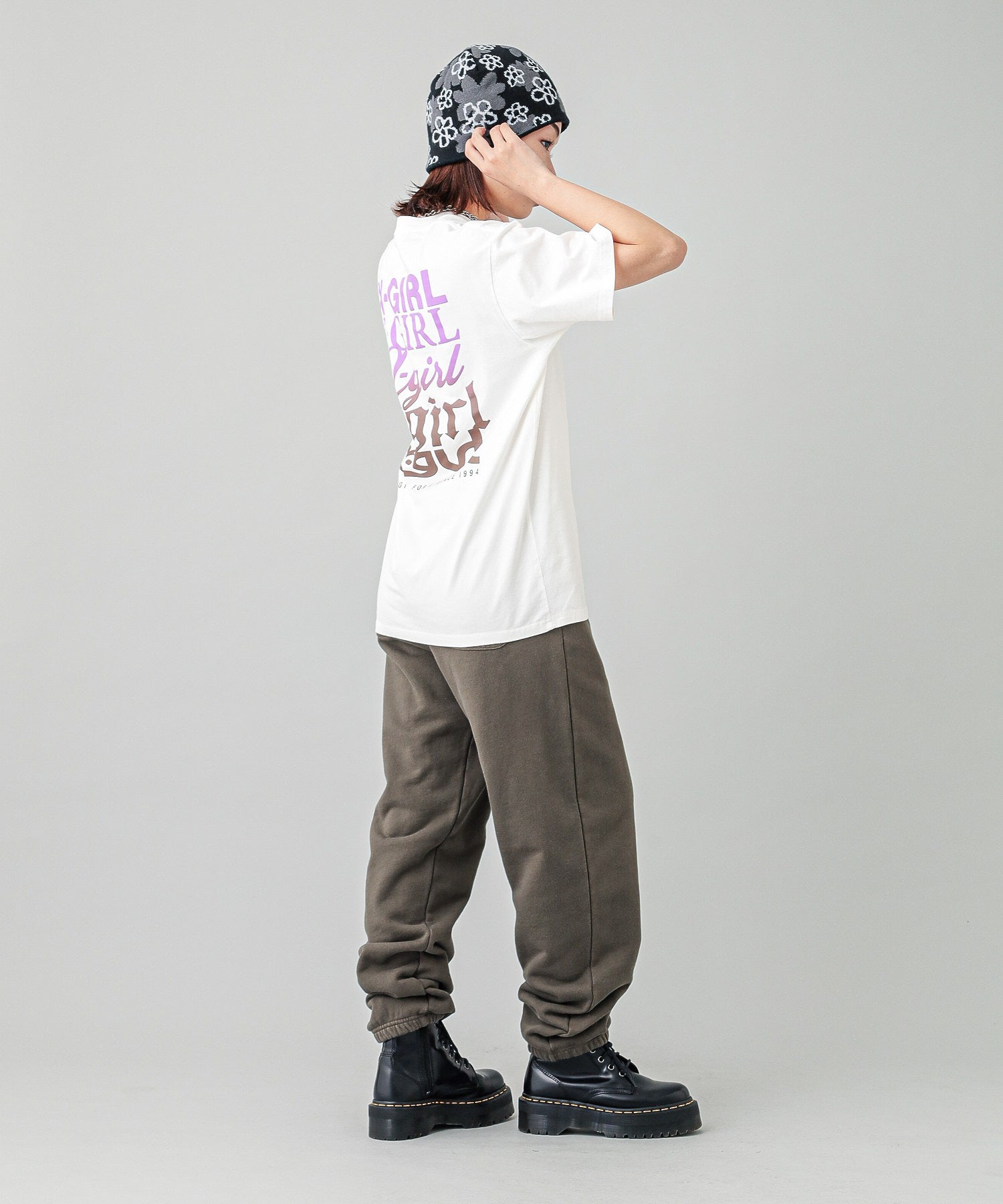 X-girl VARIOUS LOGOS S/S TEE