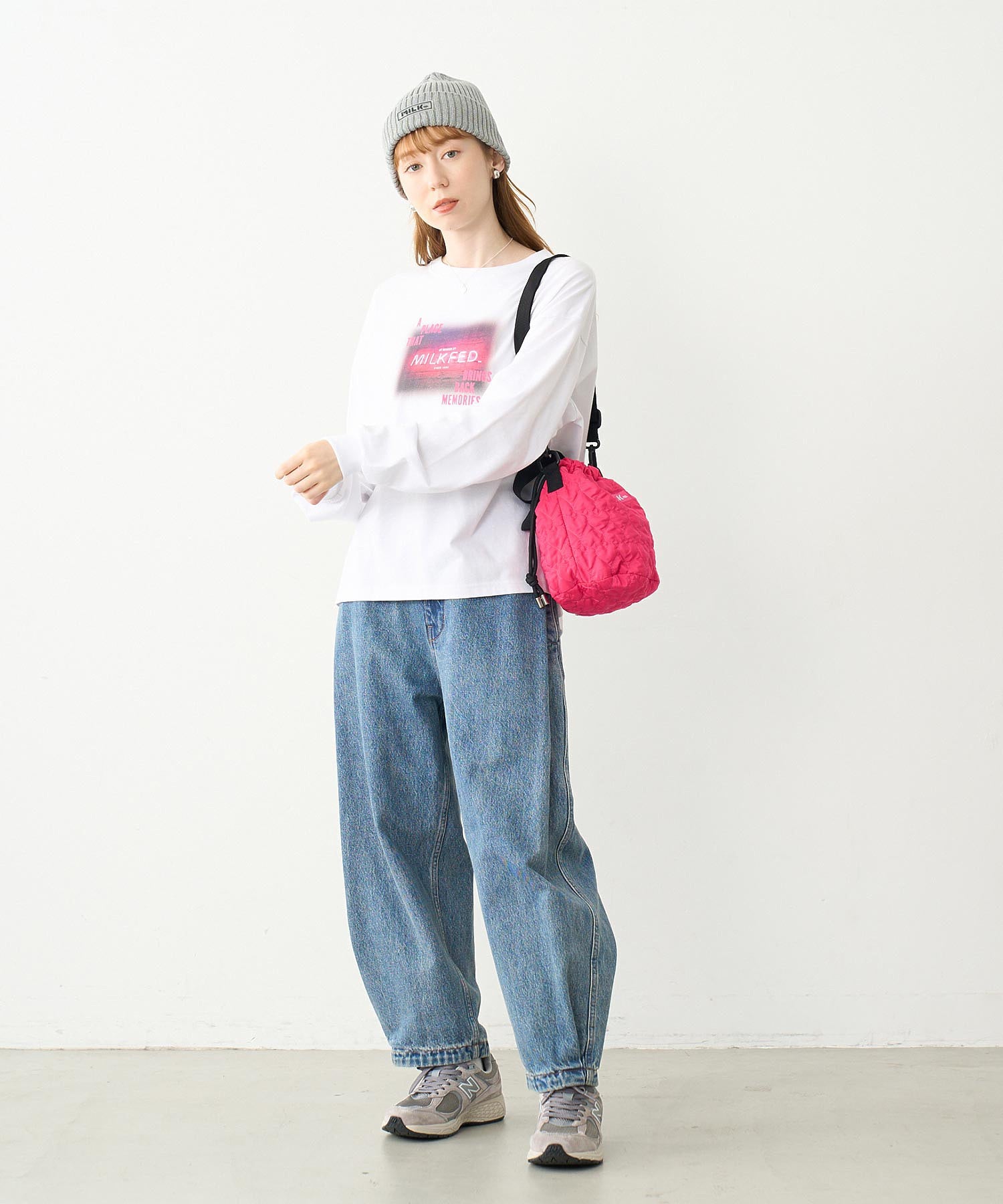 WIDE LEG BAGGY DENIM PANTS