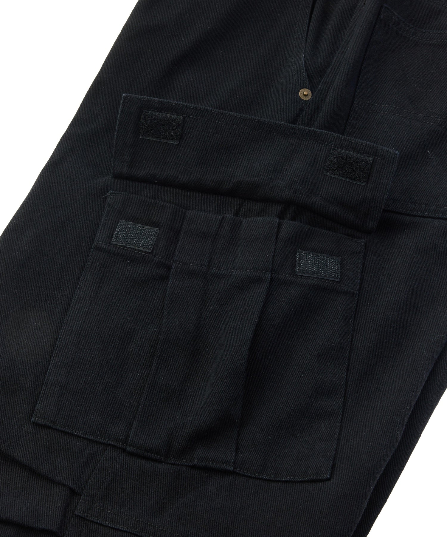 FADED WIDE LEG FLARE CARGO PANTS