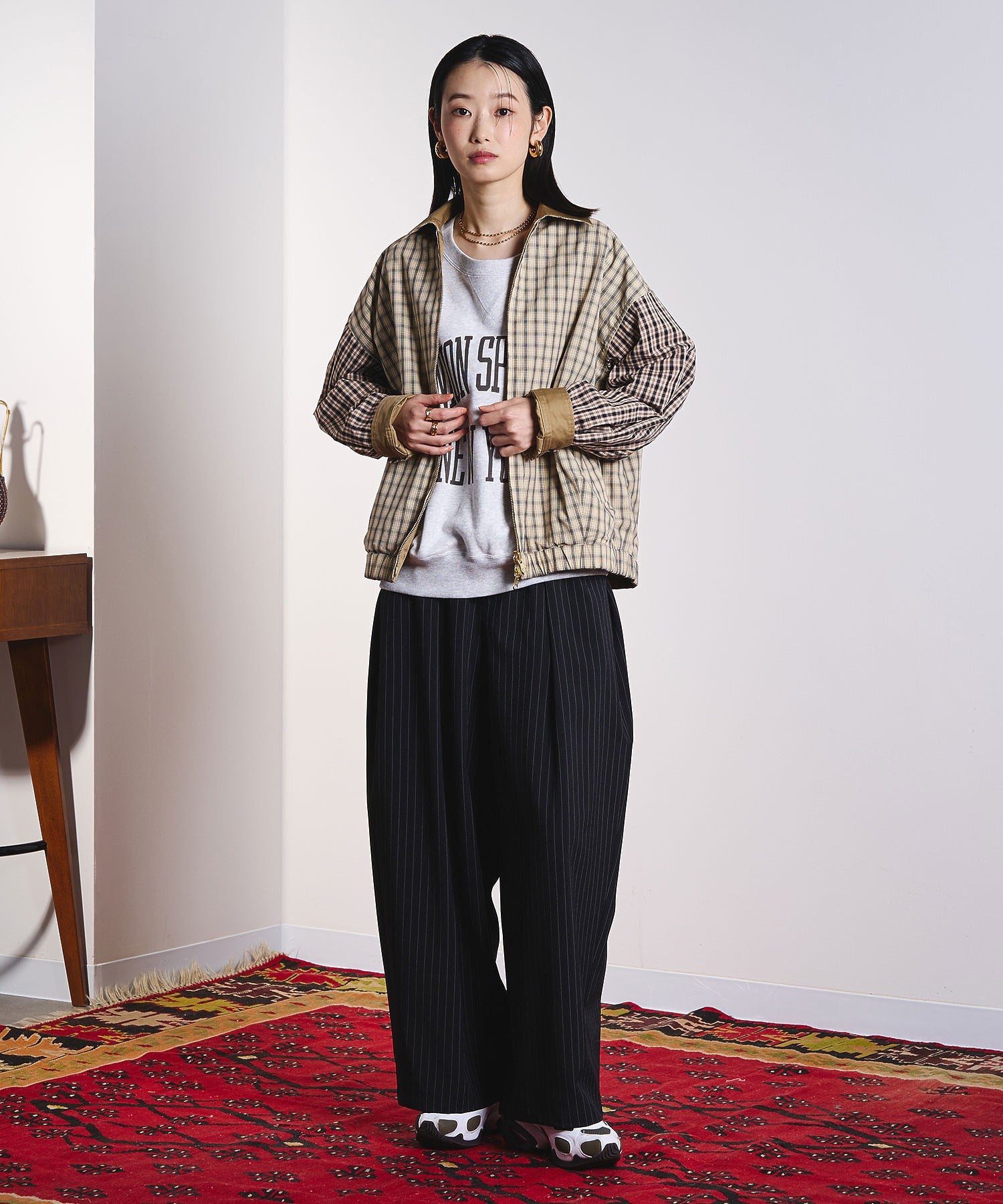 model:169cm 着用サイズ:M