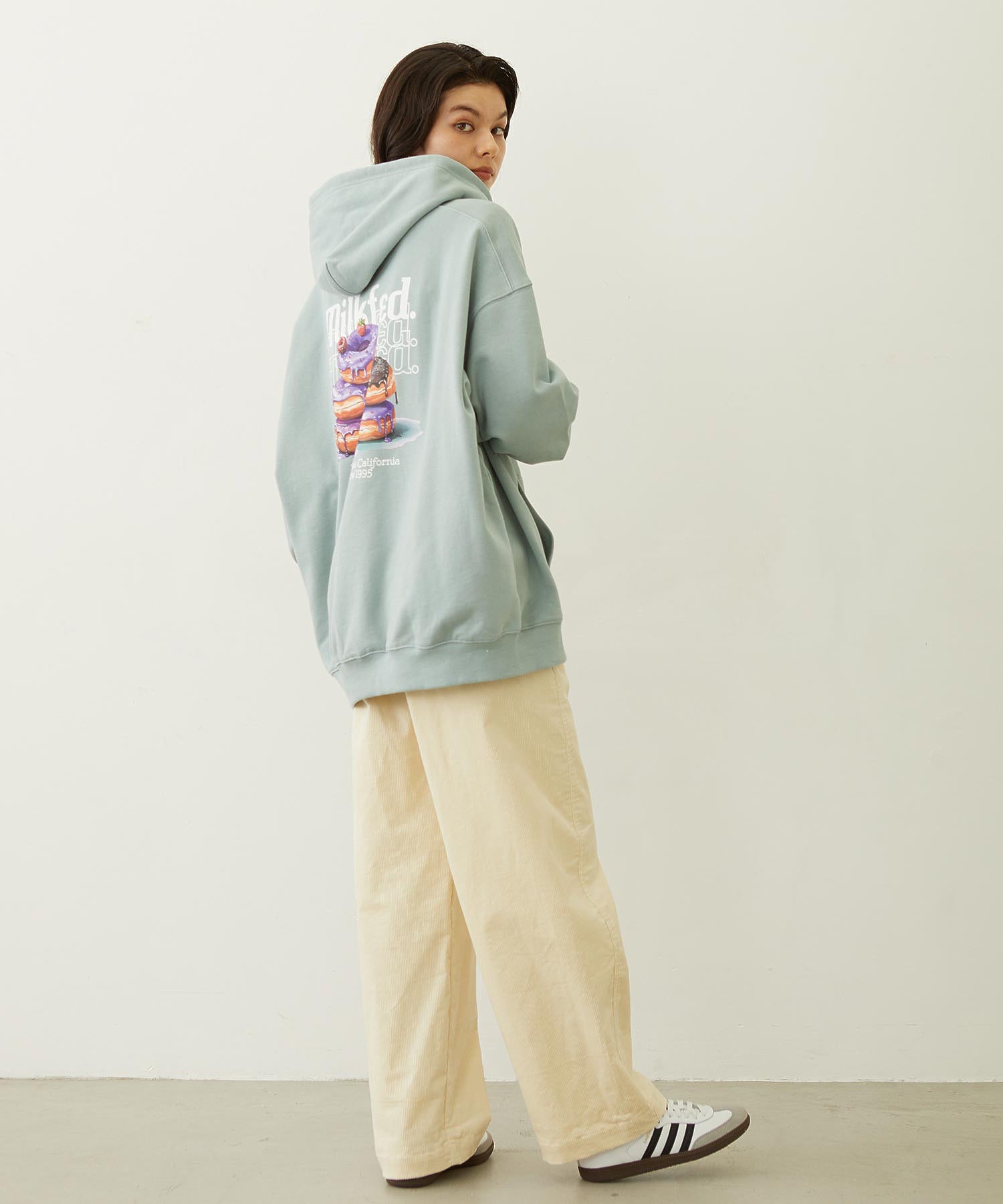 DONUTS LOGO SWEAT HOODIE
