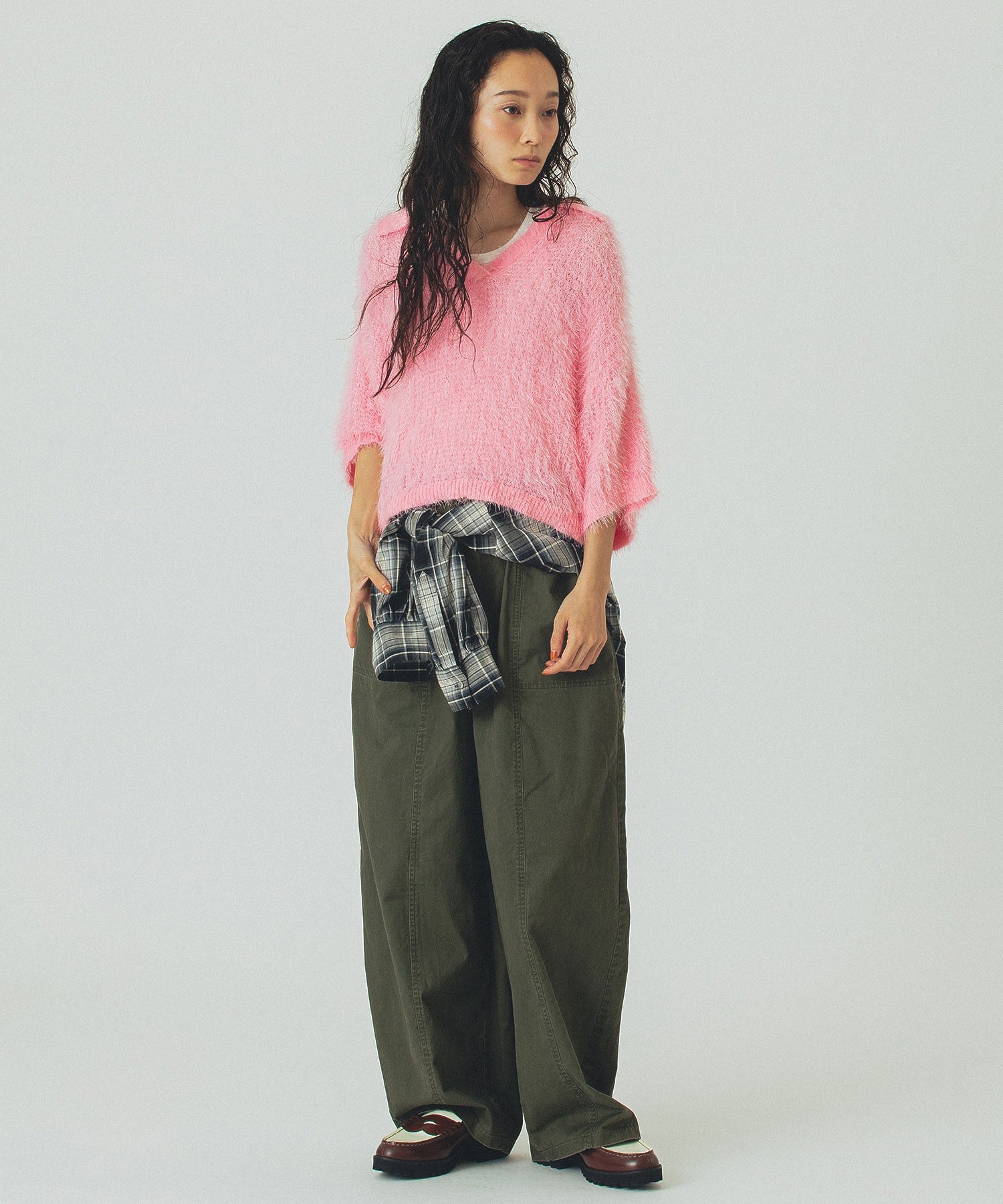 model:161cm 着用サイズ:ONE SIZE