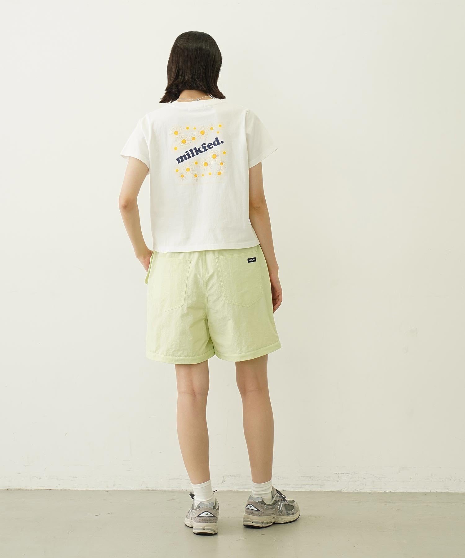 DAISY AND LOGO COMPACT S/S TEE