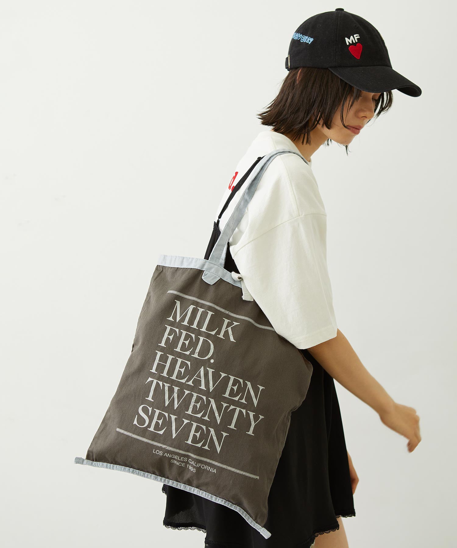 PIPING LOGO TOTE BAG