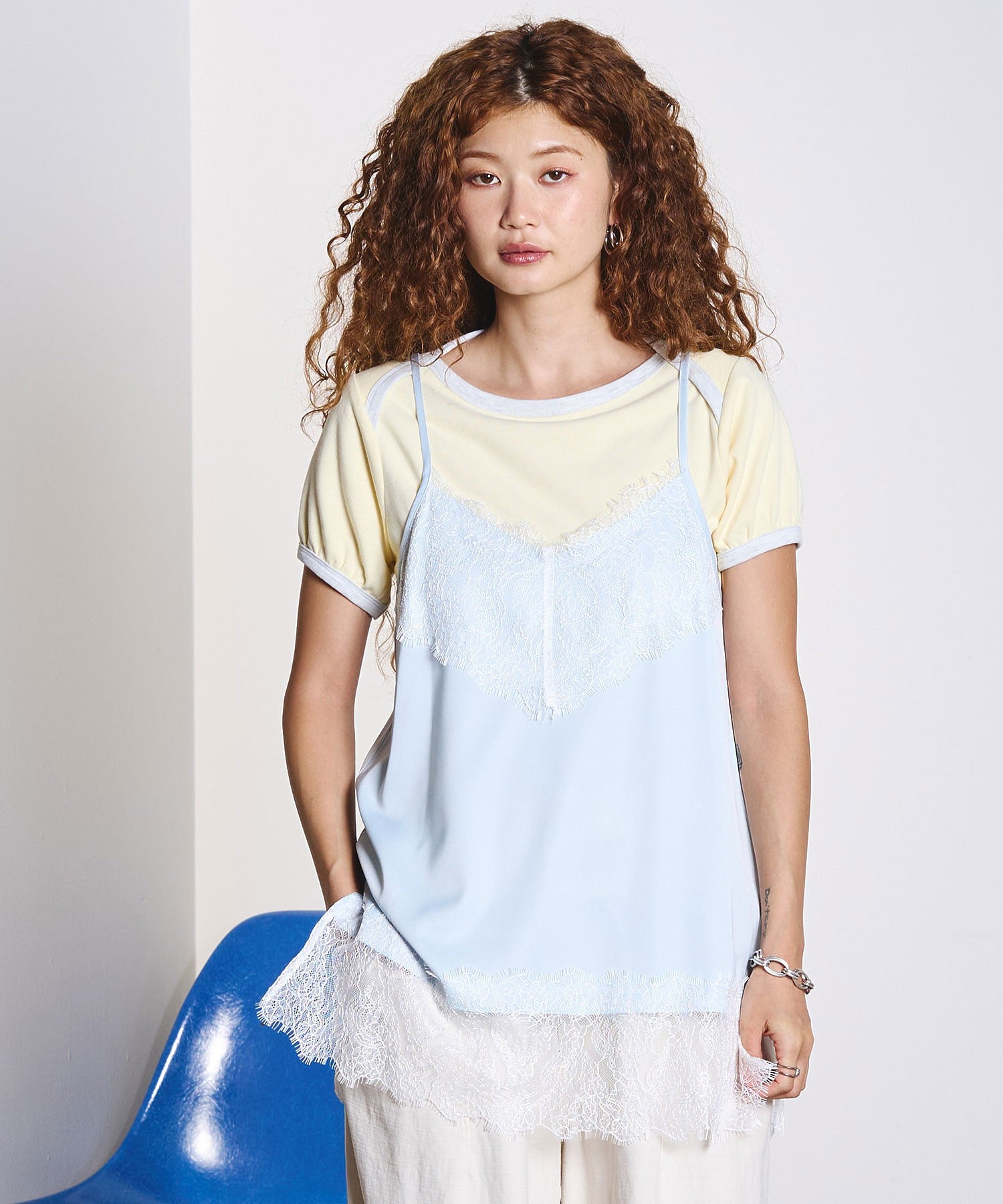 LACE TRIM CAMISOLE