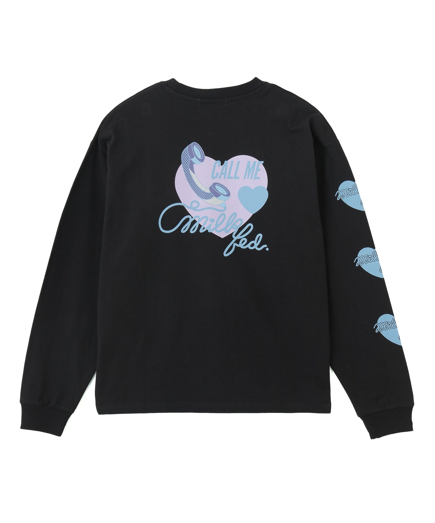 HEART AND PHONE WIDE L/S TEE