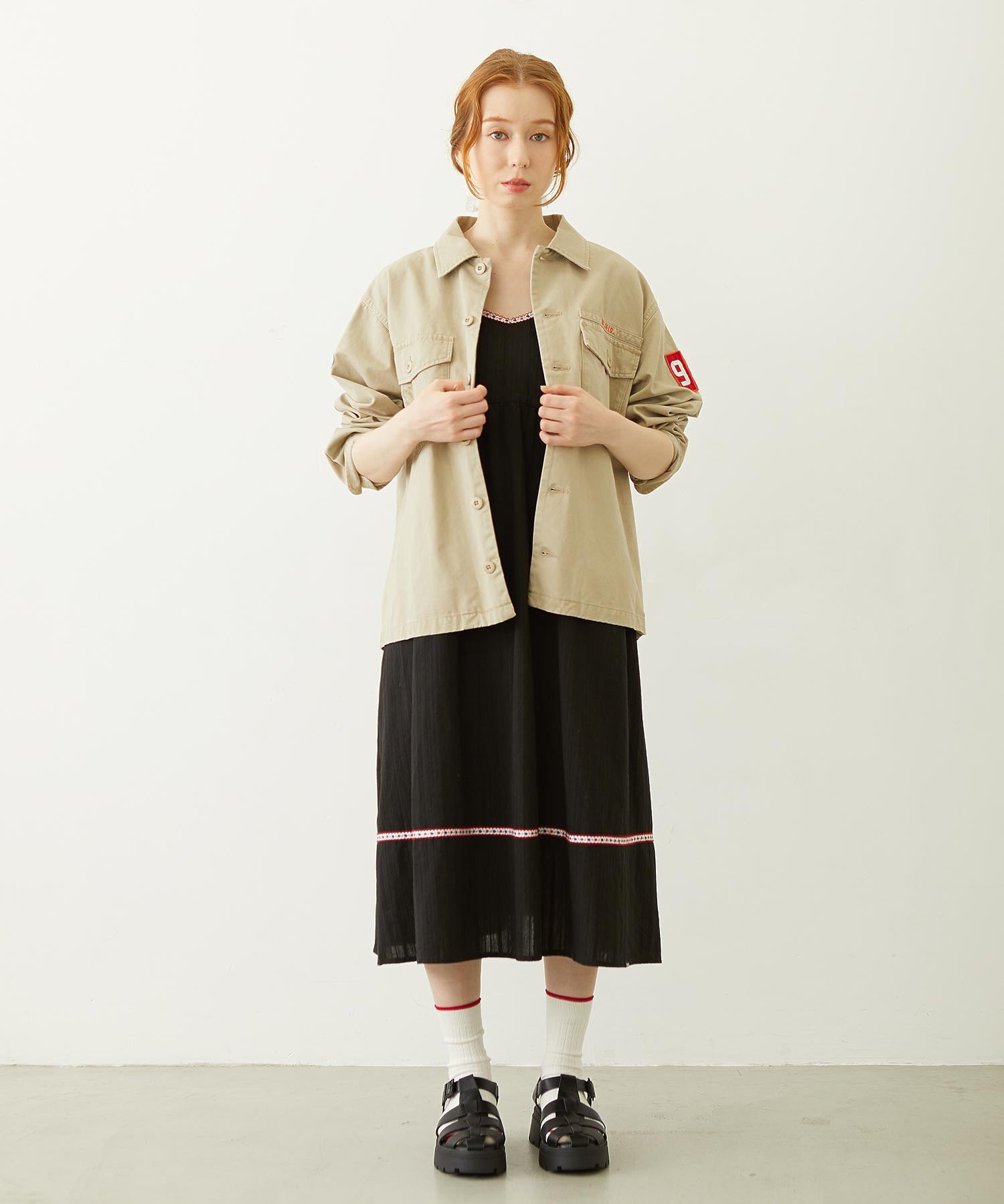 PATCHED UTILITY SHIRT