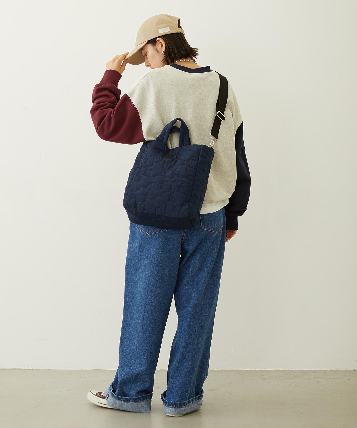 HEART QUILTED BAG