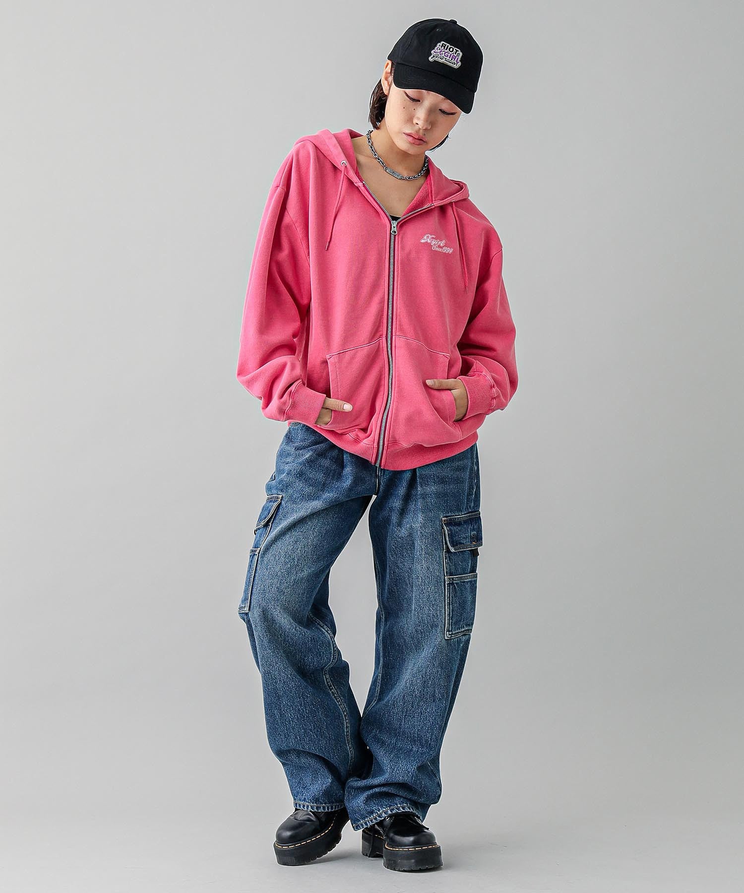 model　H:161cm 着用サイズ:M