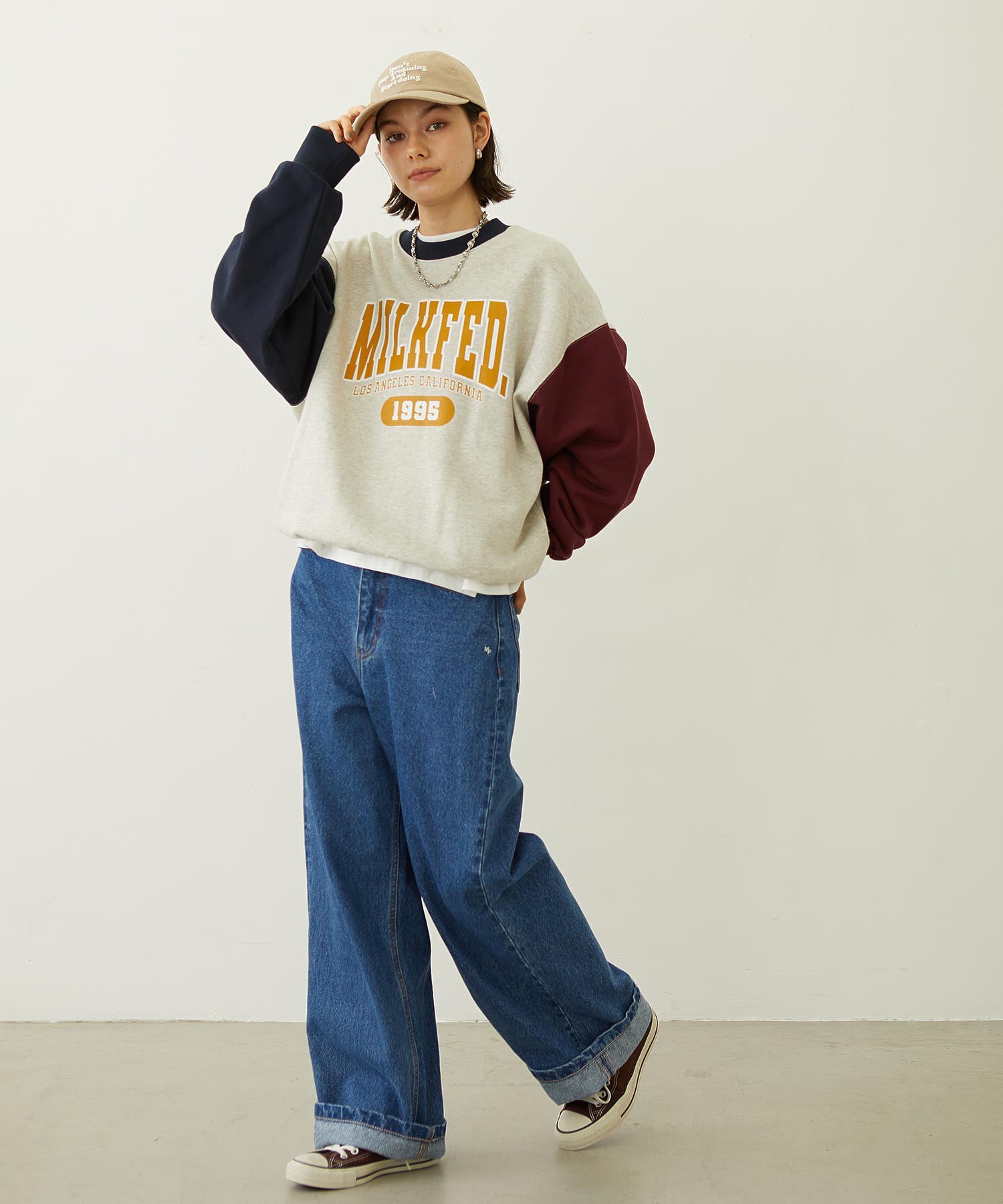 BOYFRIEND LOOSE DENIM PANTS