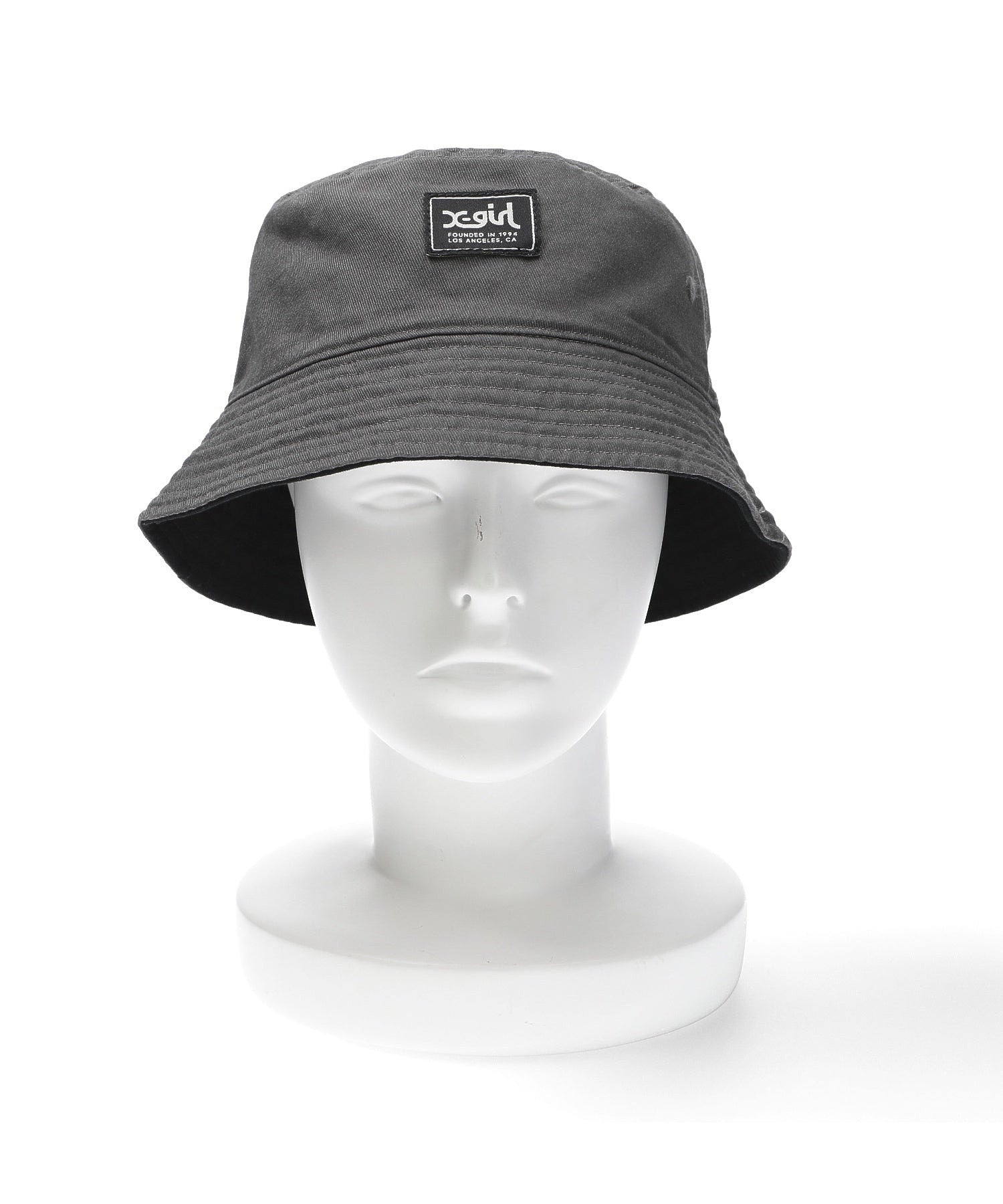REVERSIBLE BUCKET HAT X-girl