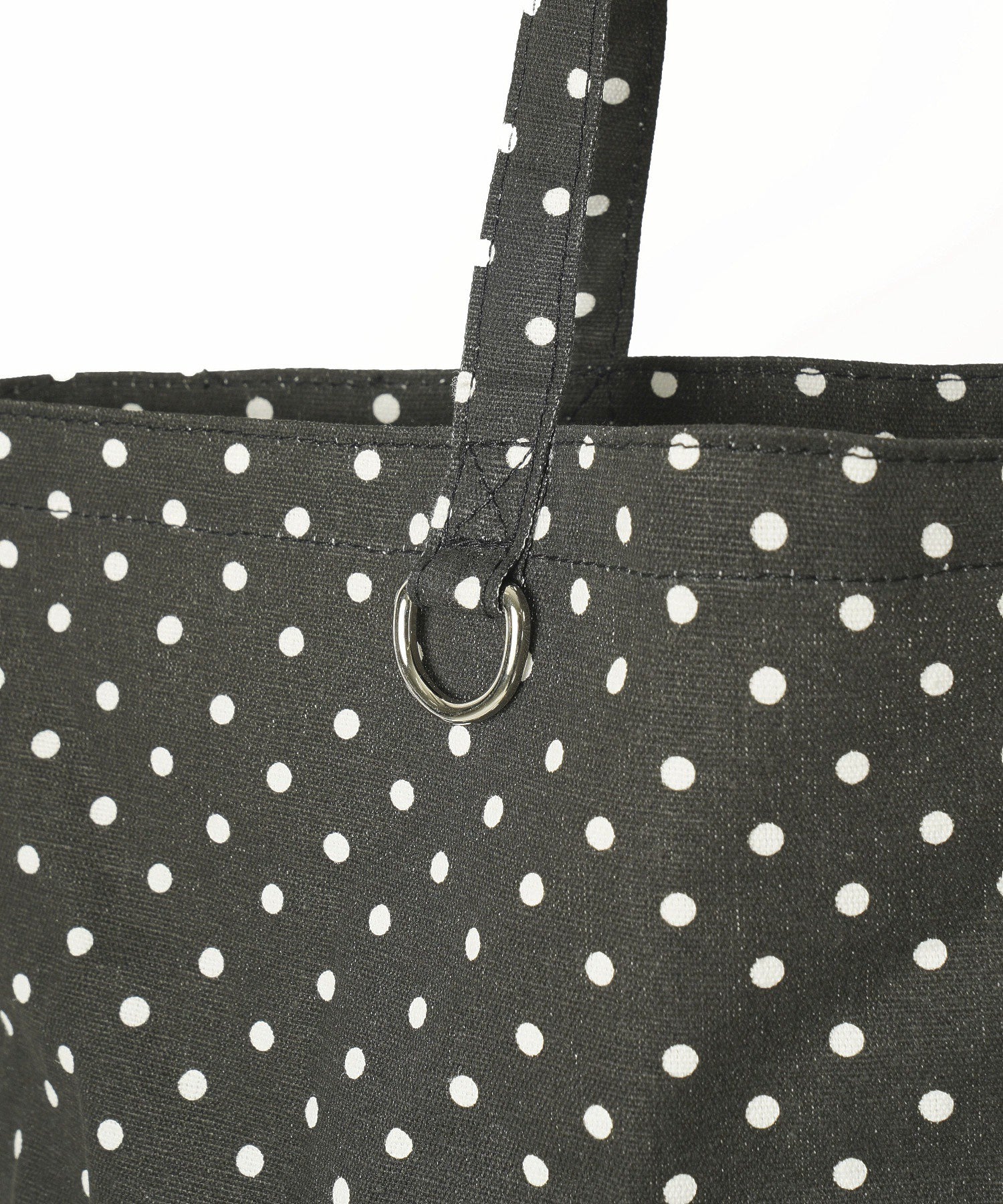 ICING LOGO POLKA DOT FLAT TOTE