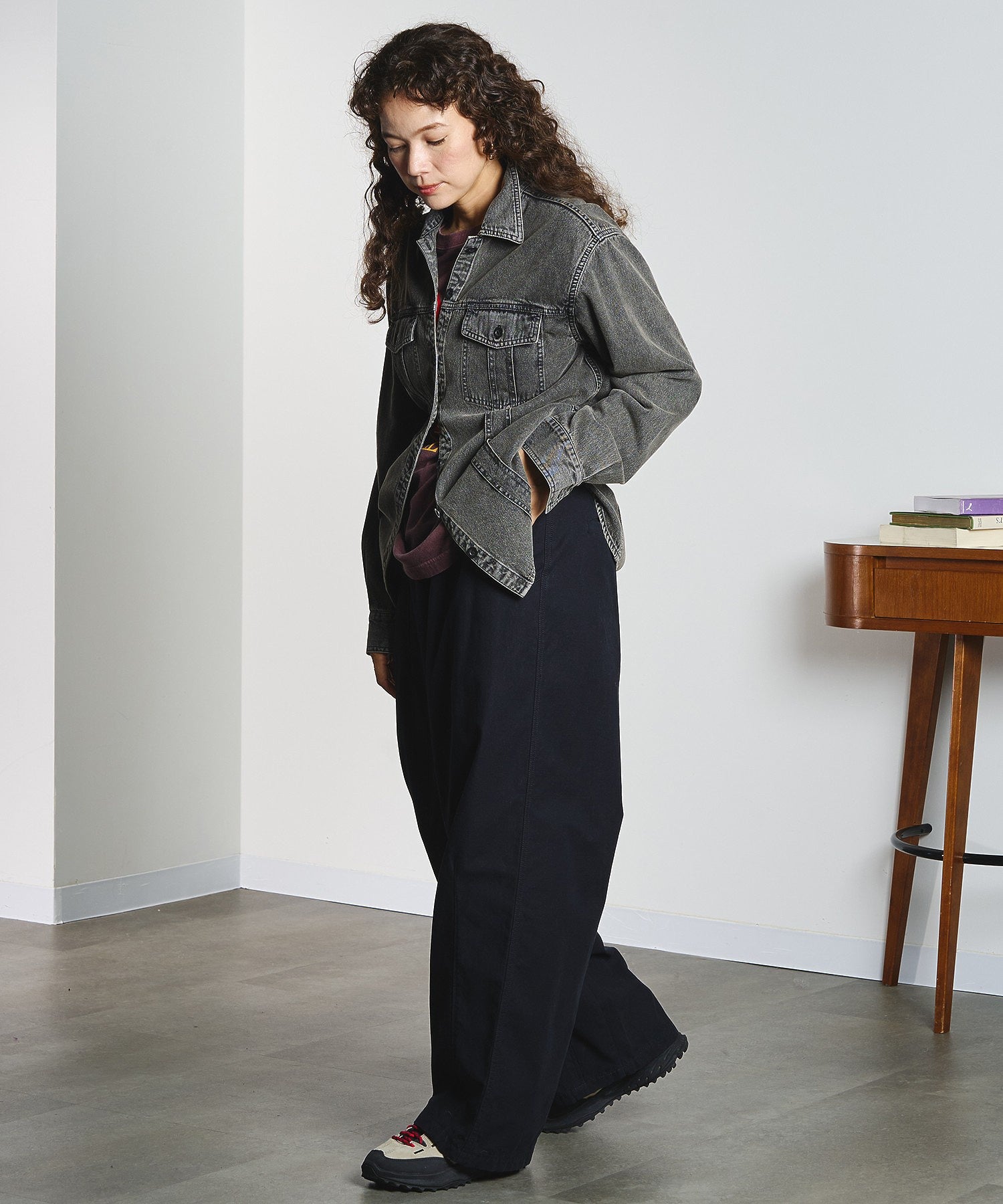 CREOLME/DENIM L/S SHIRT