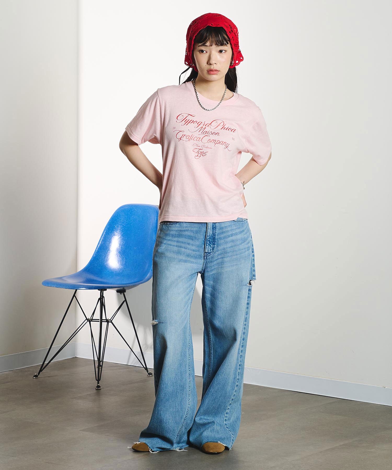model:163cm 着用サイズ:ONE SIZE