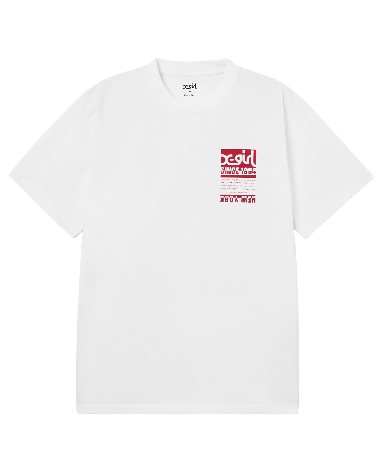 BI COLOR BOX LOGO S/S TEE