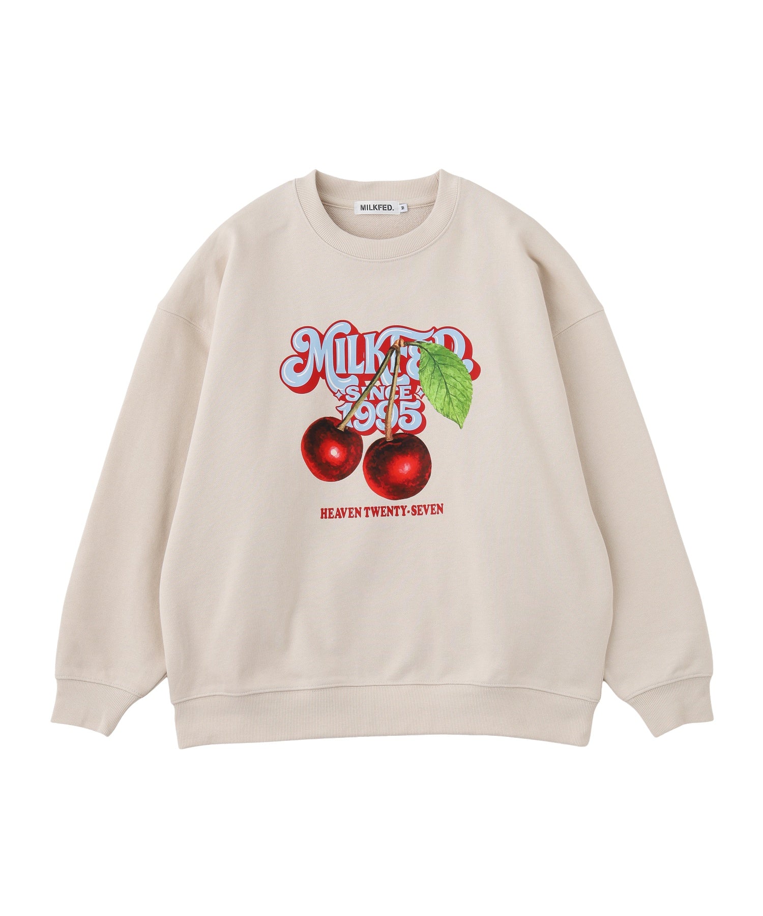 CHERRY LOGO SWEAT TOP