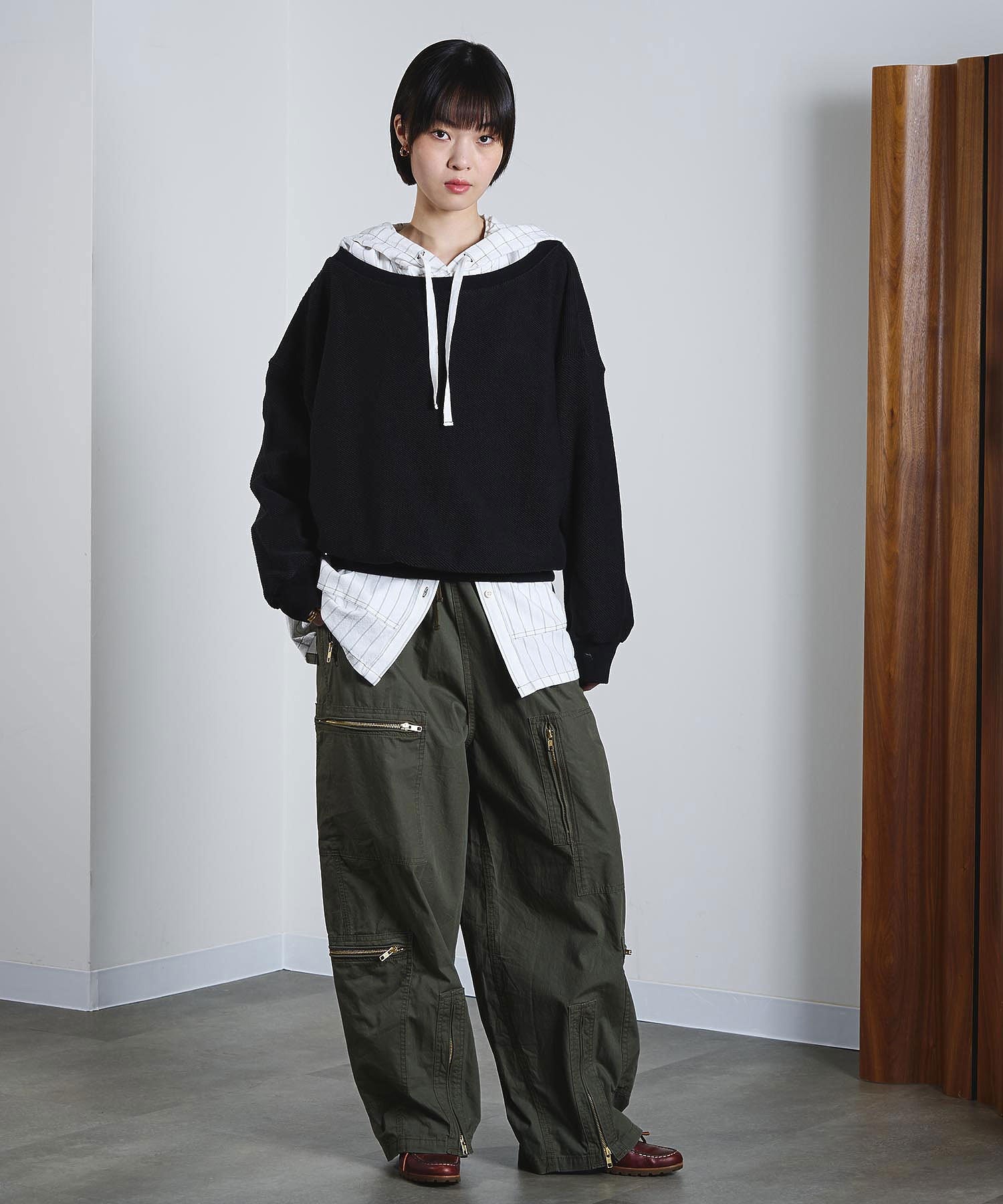 model:168cm 着用サイズ:ONE SIZE