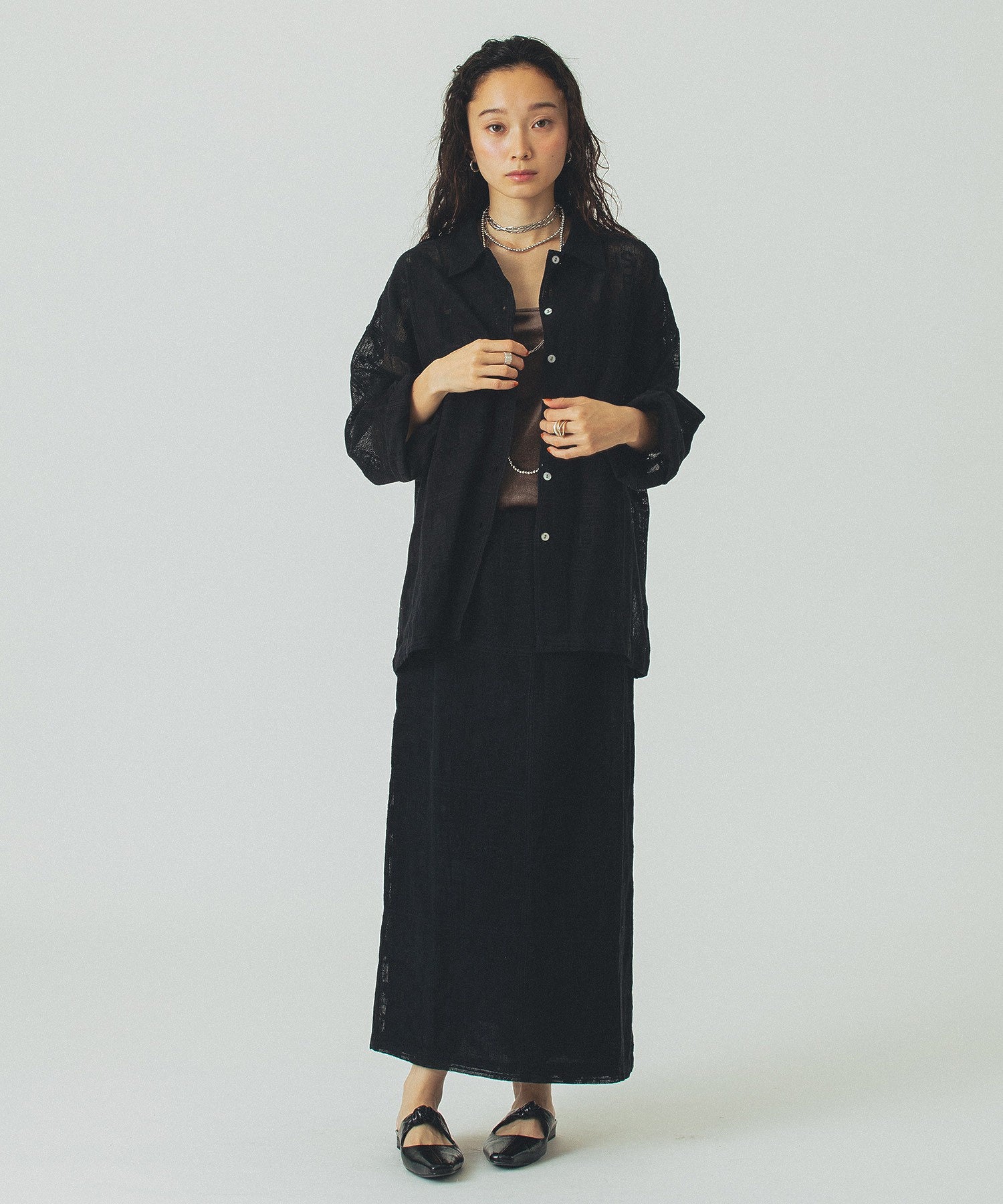 model:161cm 着用サイズ:ONE SIZE